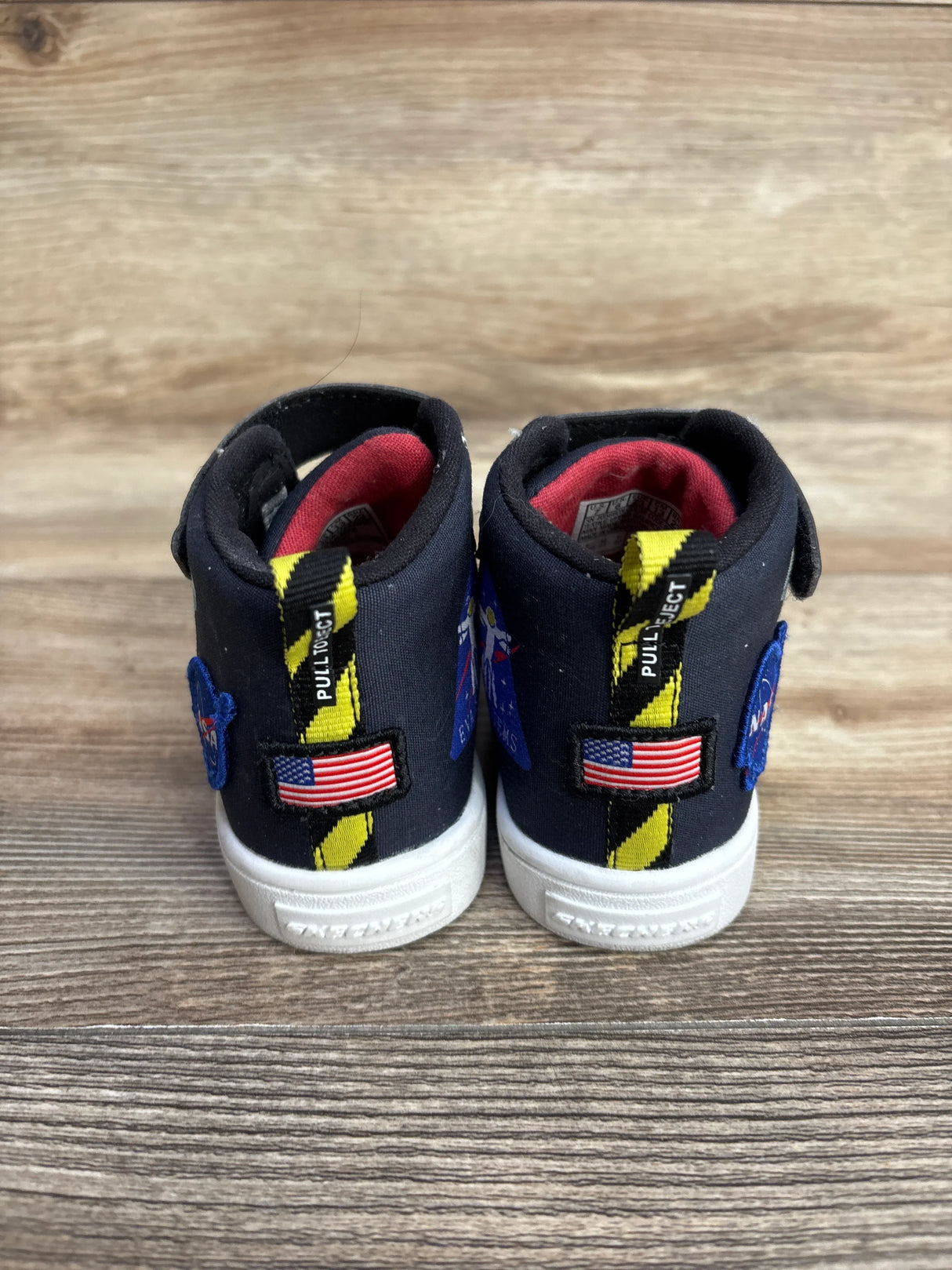 Sketchers E-Pro Nasa High Top Sneakers Blue sz 7c