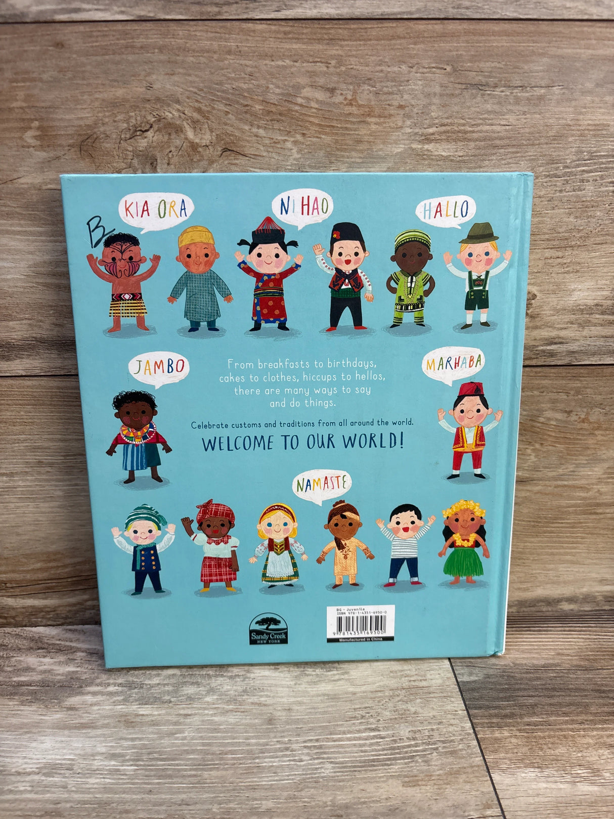 Welcome to Our World A Celebration of Children Everywhere! Hardcover Book