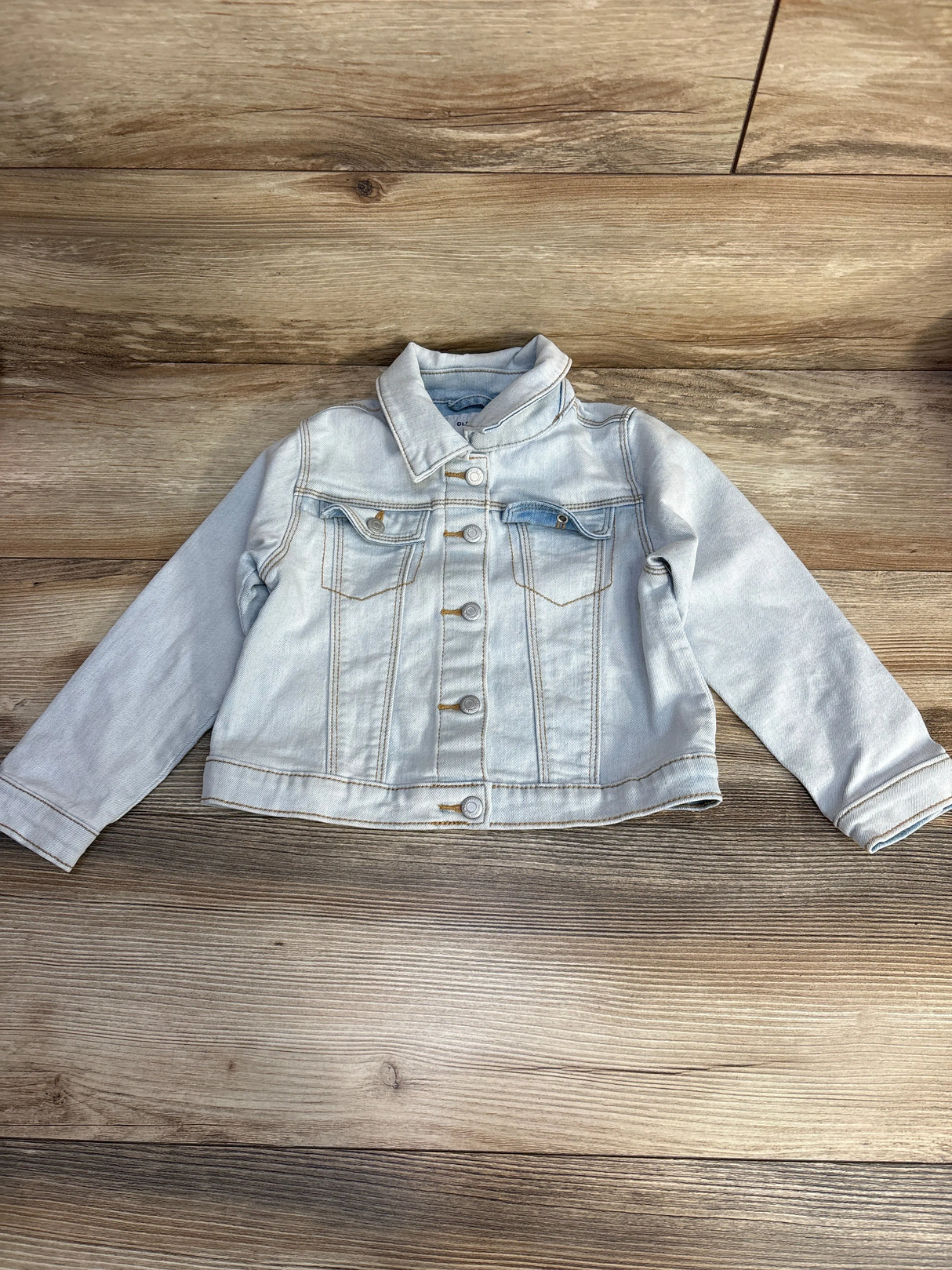 Old Navy Light-Wash Jean Jacket Blue sz 4T - Me n Mommy To Be