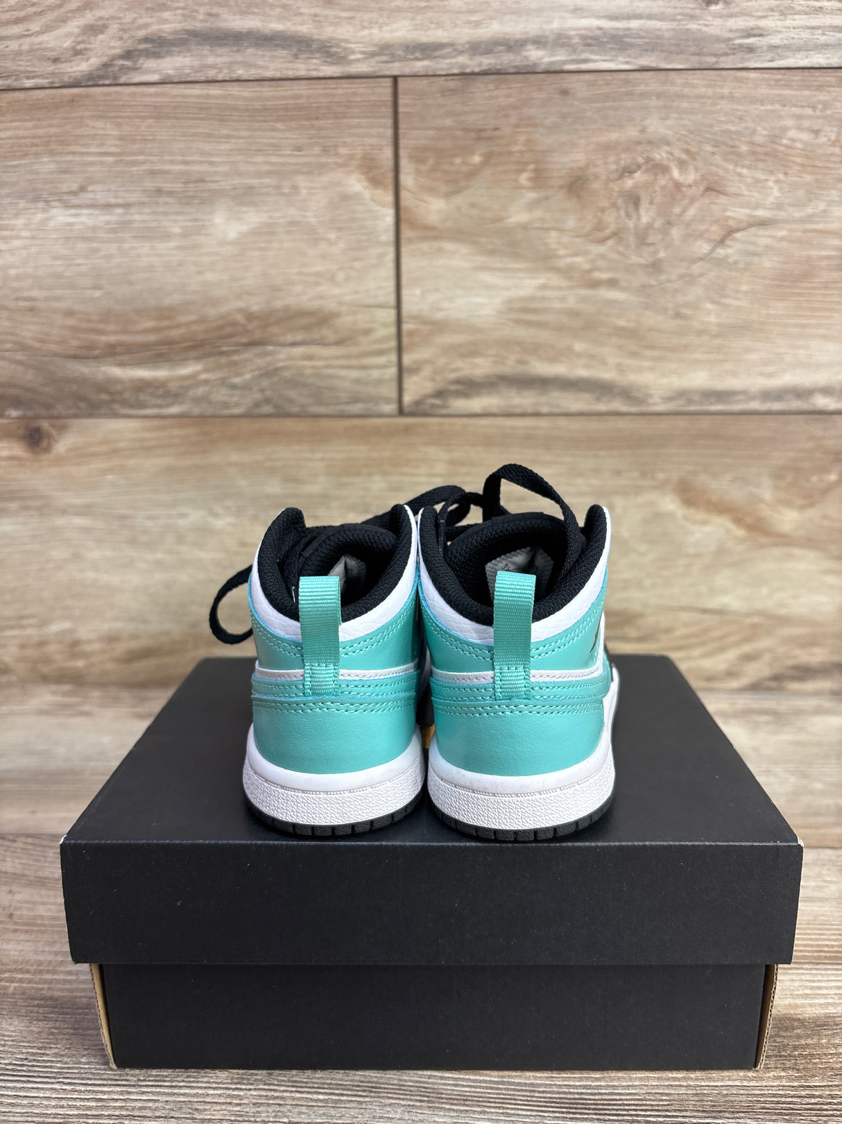 Air Jordan 1 Mid TD 'Tropical Twist' Sneakers sz 9c