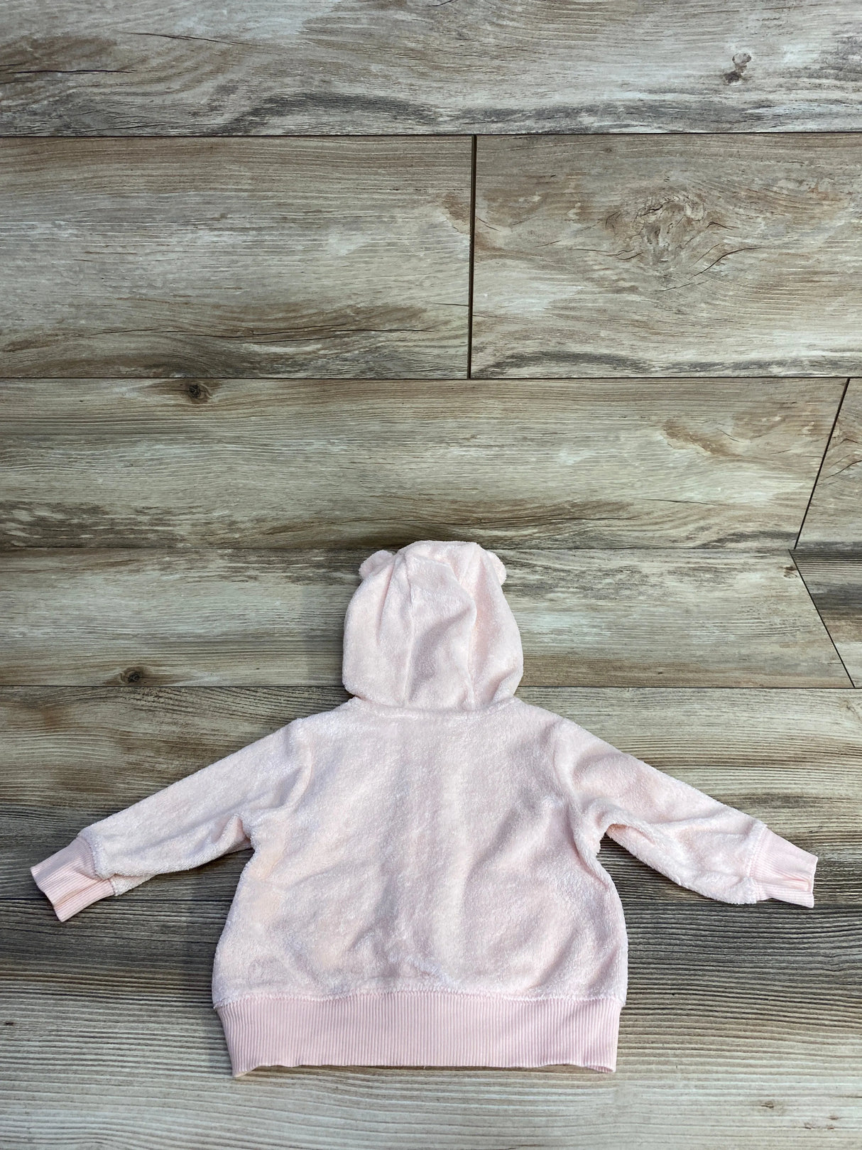 Carter's Terry Cloth Full Zip Jacket Pink sz 3m