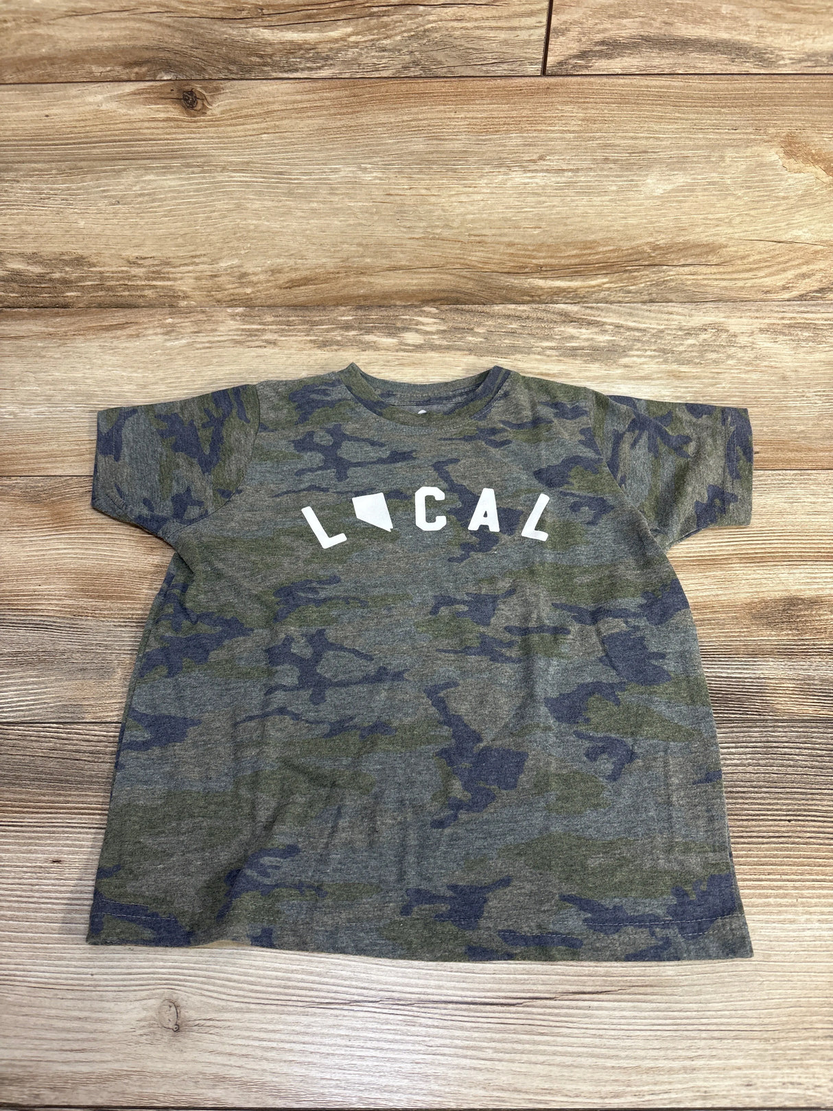 Wild Is Calling Nevada Local Shirt Green sz 4T