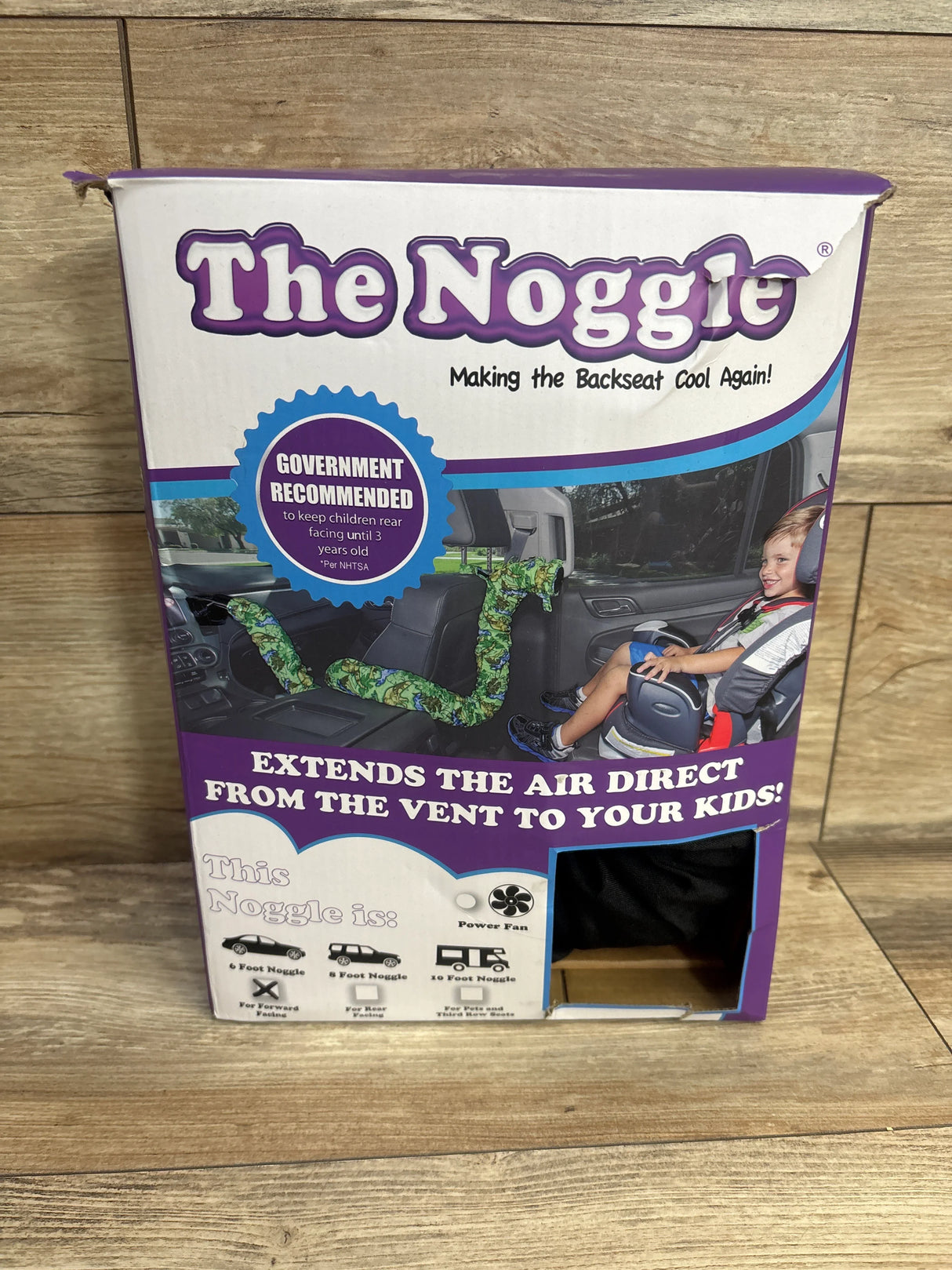 The Noggle Forward Facing 6ft Black AC Extender