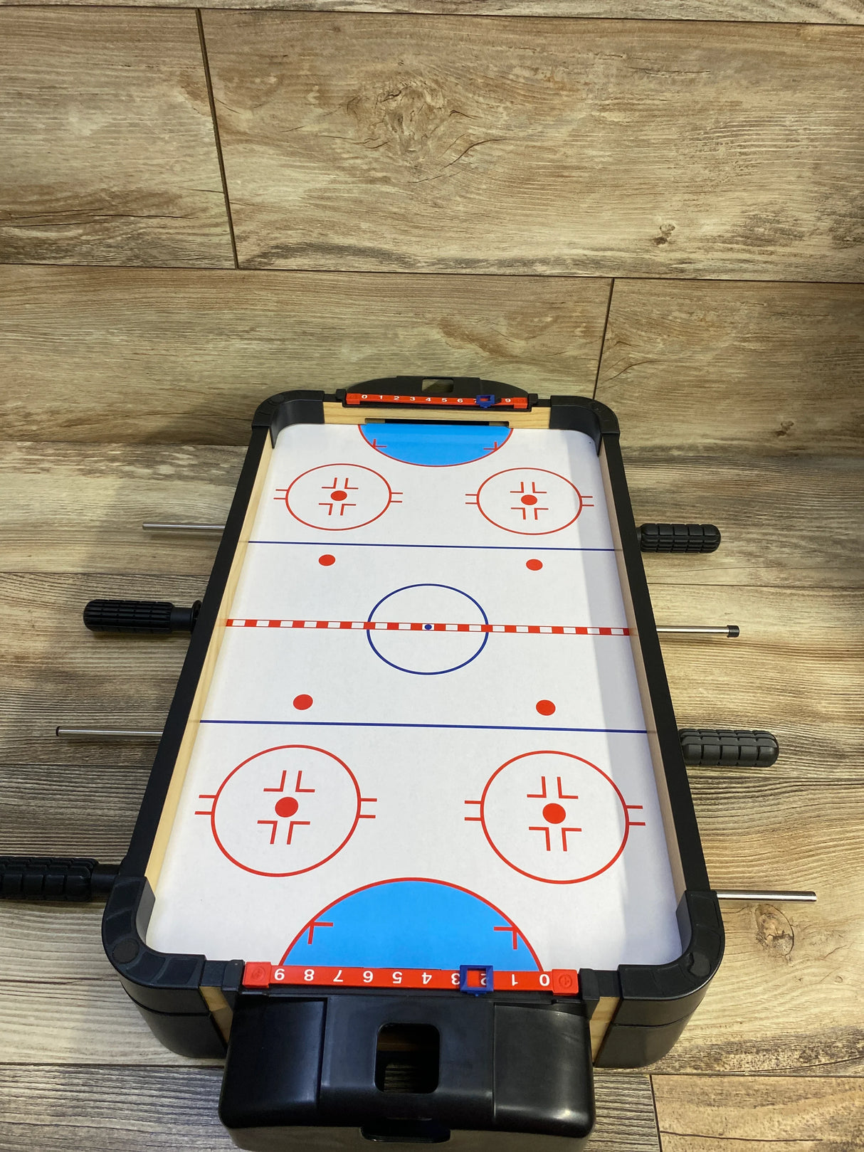 Ambassador 2-in-1 Tabletop Foosball and Air Hockey Game Set
