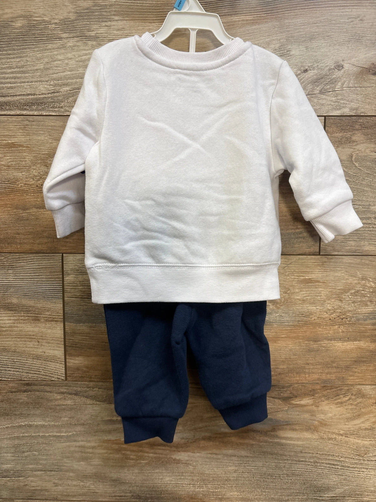 NEW Champion 2pc Pullover Sweatshirt & Joggers White sz 6/9m