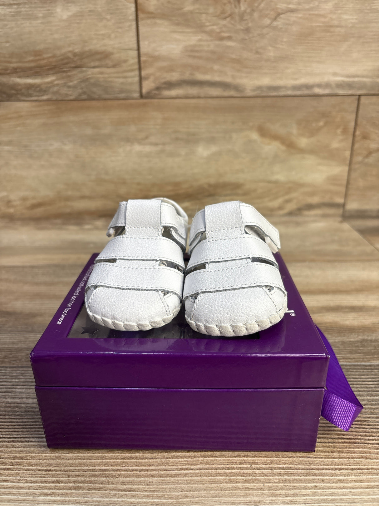 Pediped Soft Sole Ross Originals Sandals White sz 4.5c