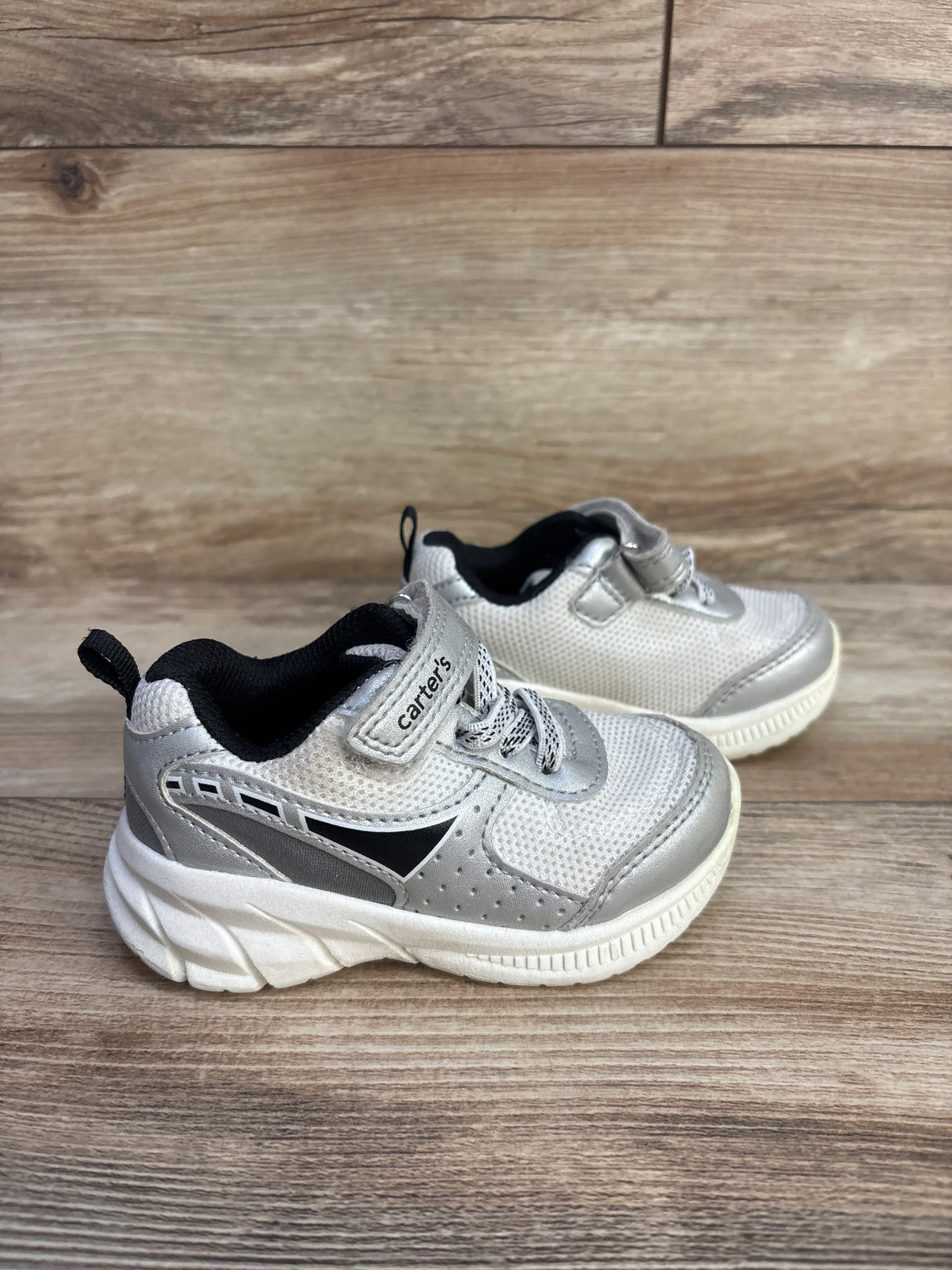Carter's Solar Athletic Sneakers White sz 6c - Me n Mommy To Be