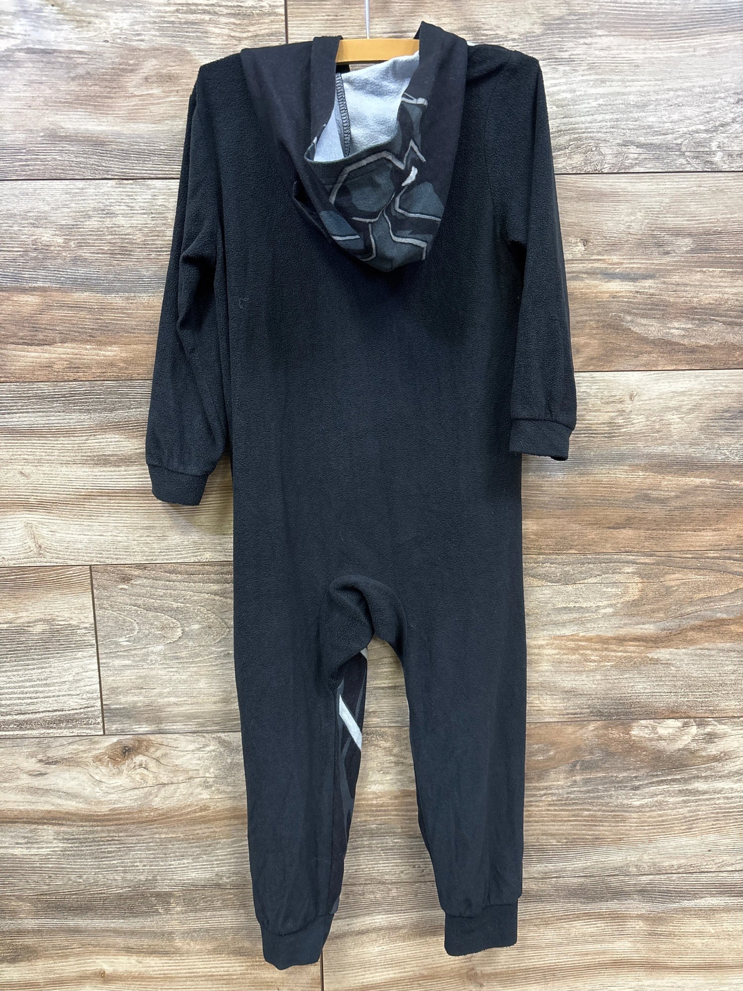 Marvel Avengers Black Panther Zip Up Union Suit sz 4/5