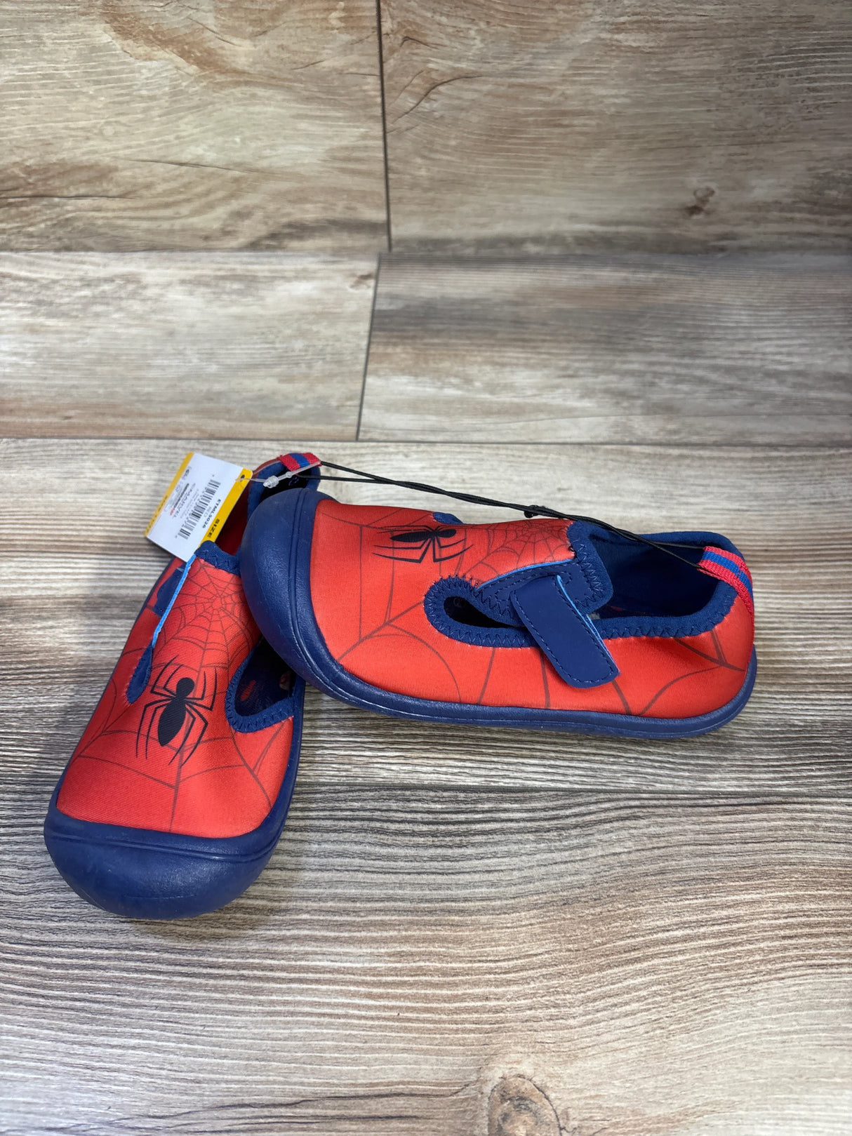 NEW Ground Up Marvel Spider-Man Water Shoes Red sz 11/12c