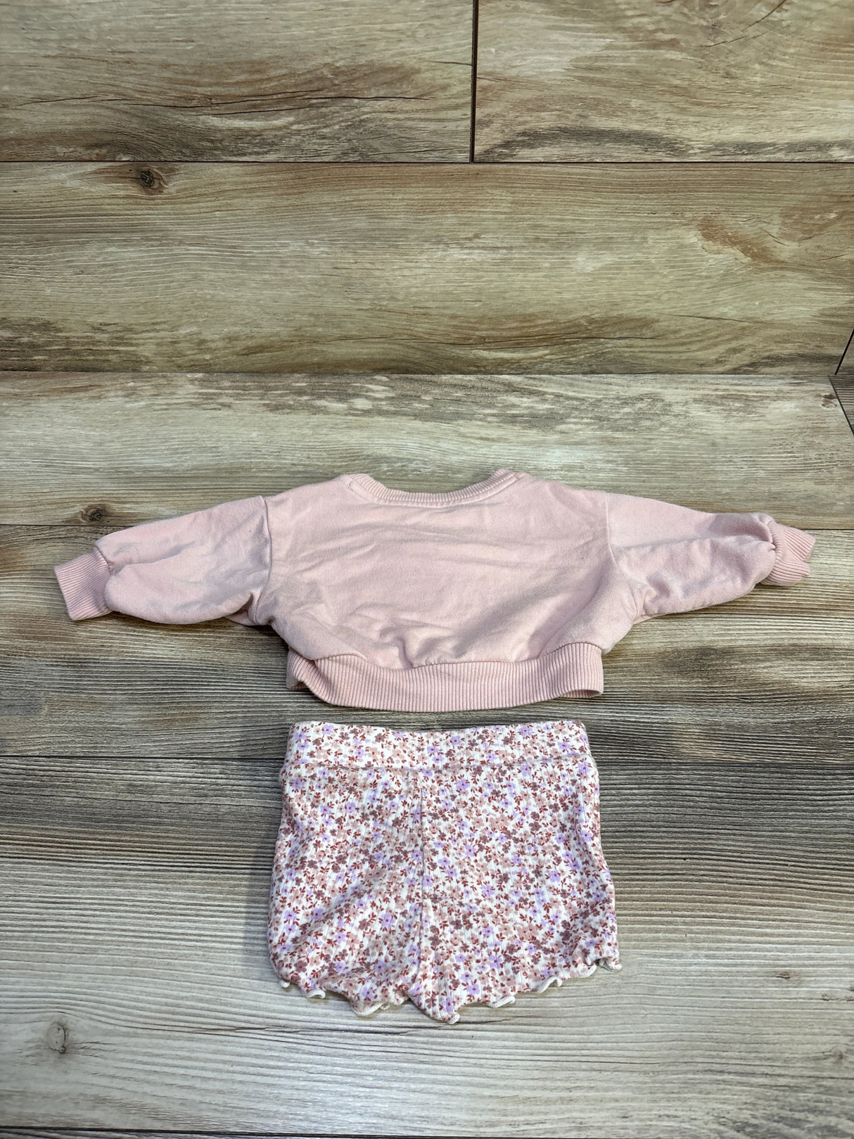 Cloud Island 2pc Cat Sweatshirt & Leggings Set Pink sz Newborn