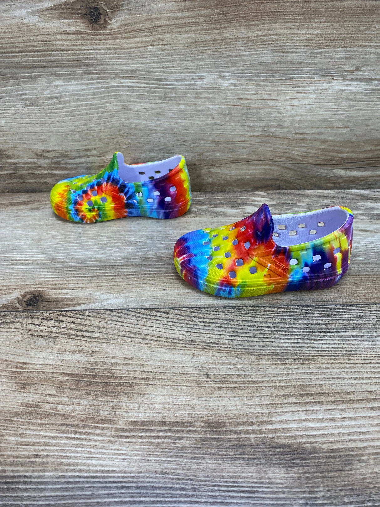 NEW Vans Slip-On TRK Shoes Rainbow sz 5c - Me n Mommy To Be