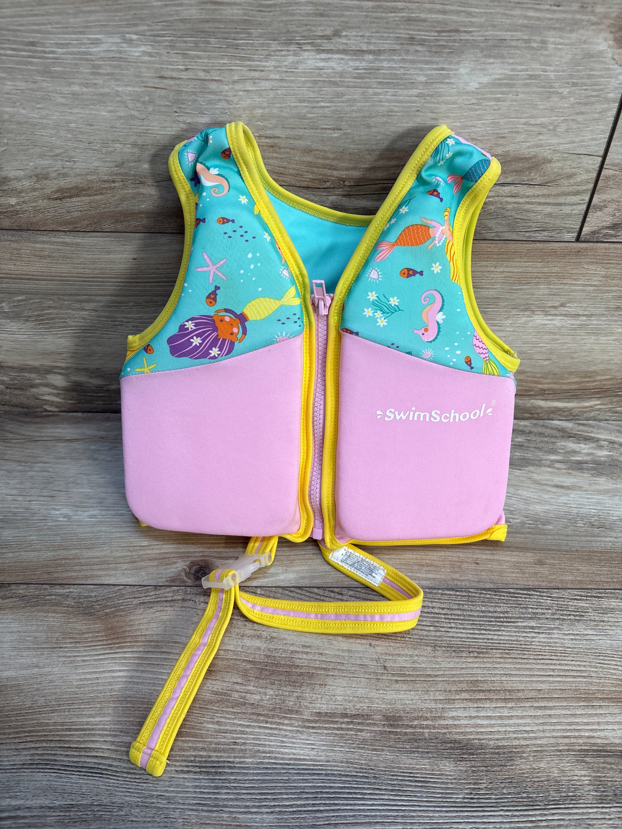 Swim School Aqua Leisure Swimming Vest Pink sz 2-4T