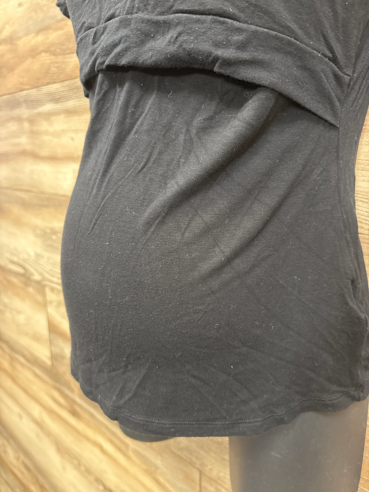 Seraphine Maternity Nursing Top Black sz Medium