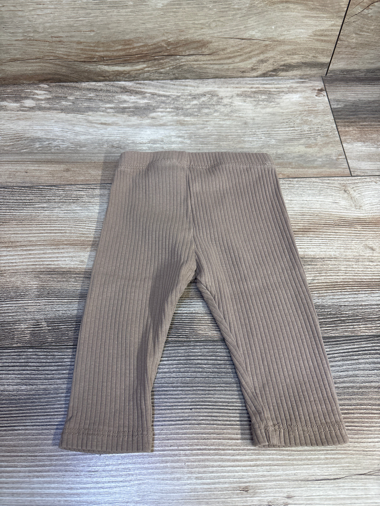 H&M Organic Ribbed Leggings Tan sz 6m