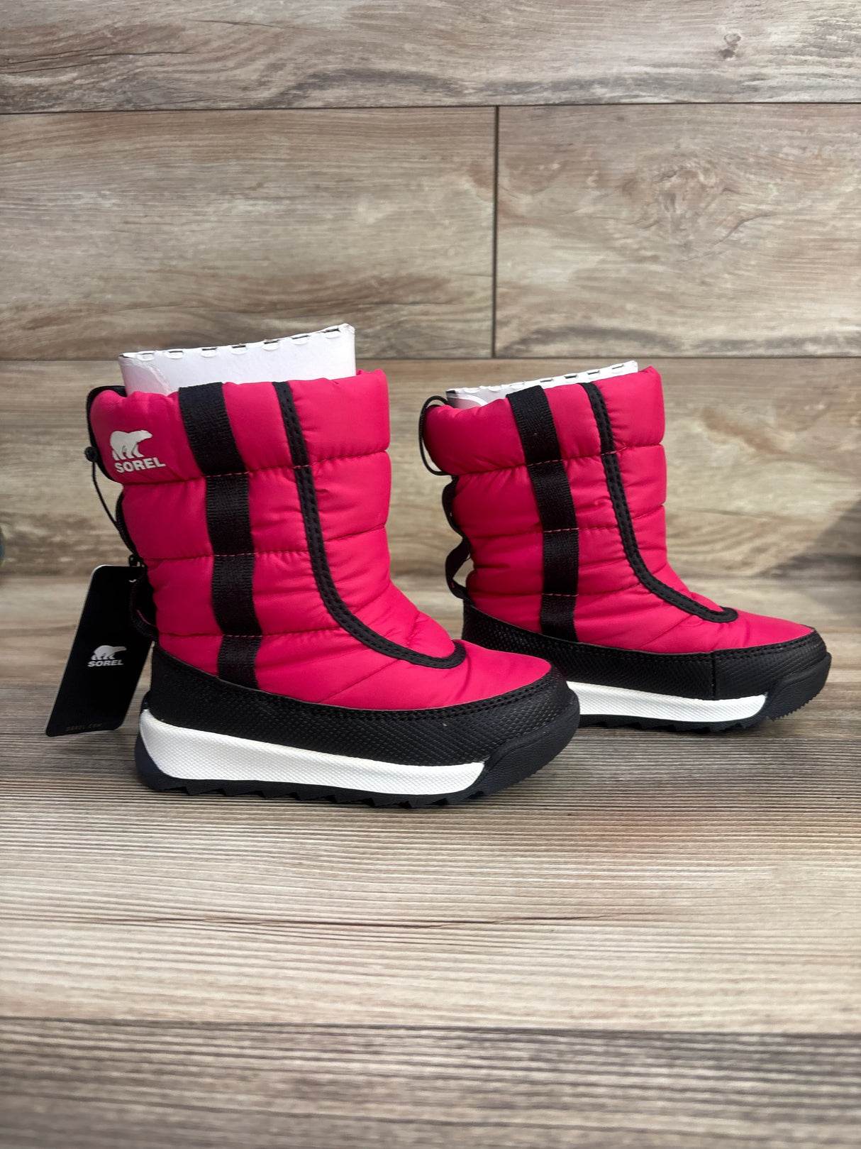 NEW Sorel Whitney II Puffy Mid WP Snow Boots, Cactus Pink sz 8c