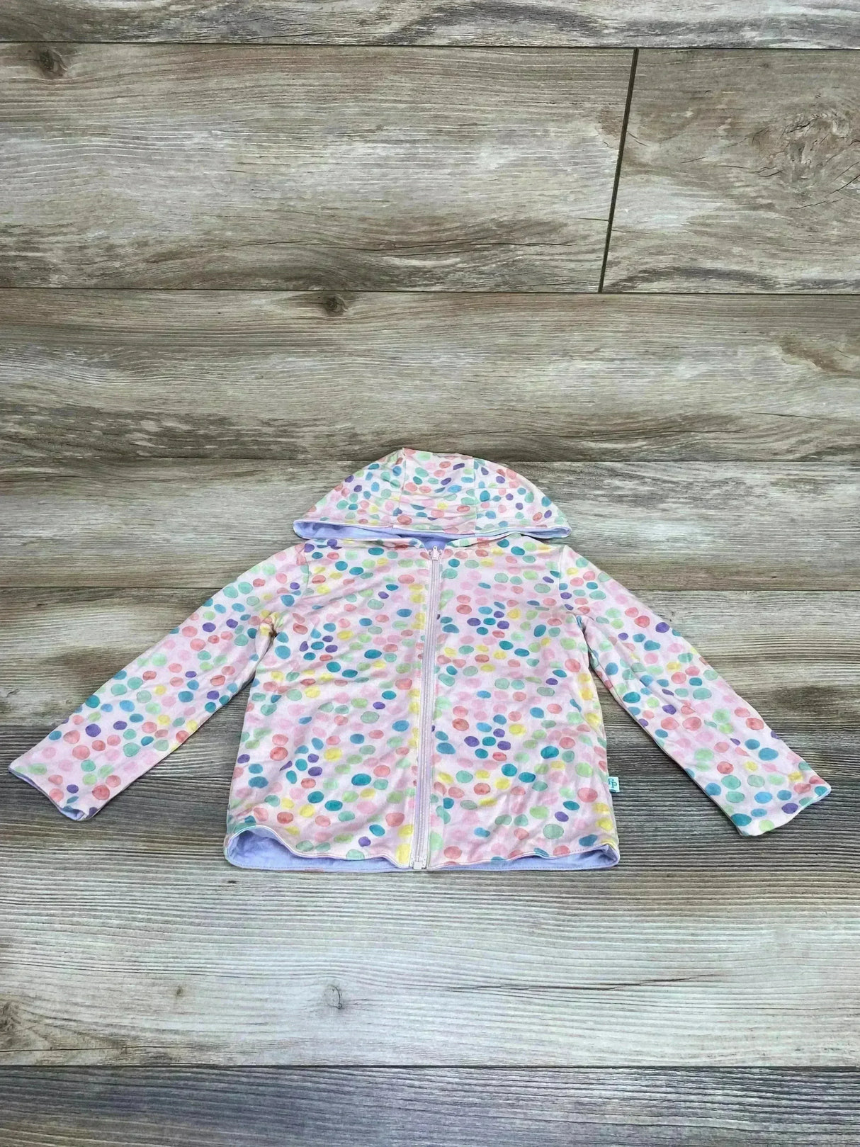 Posh P Reversible Hoodie Pink/Purple sz 18-24m - Me n Mommy To Be