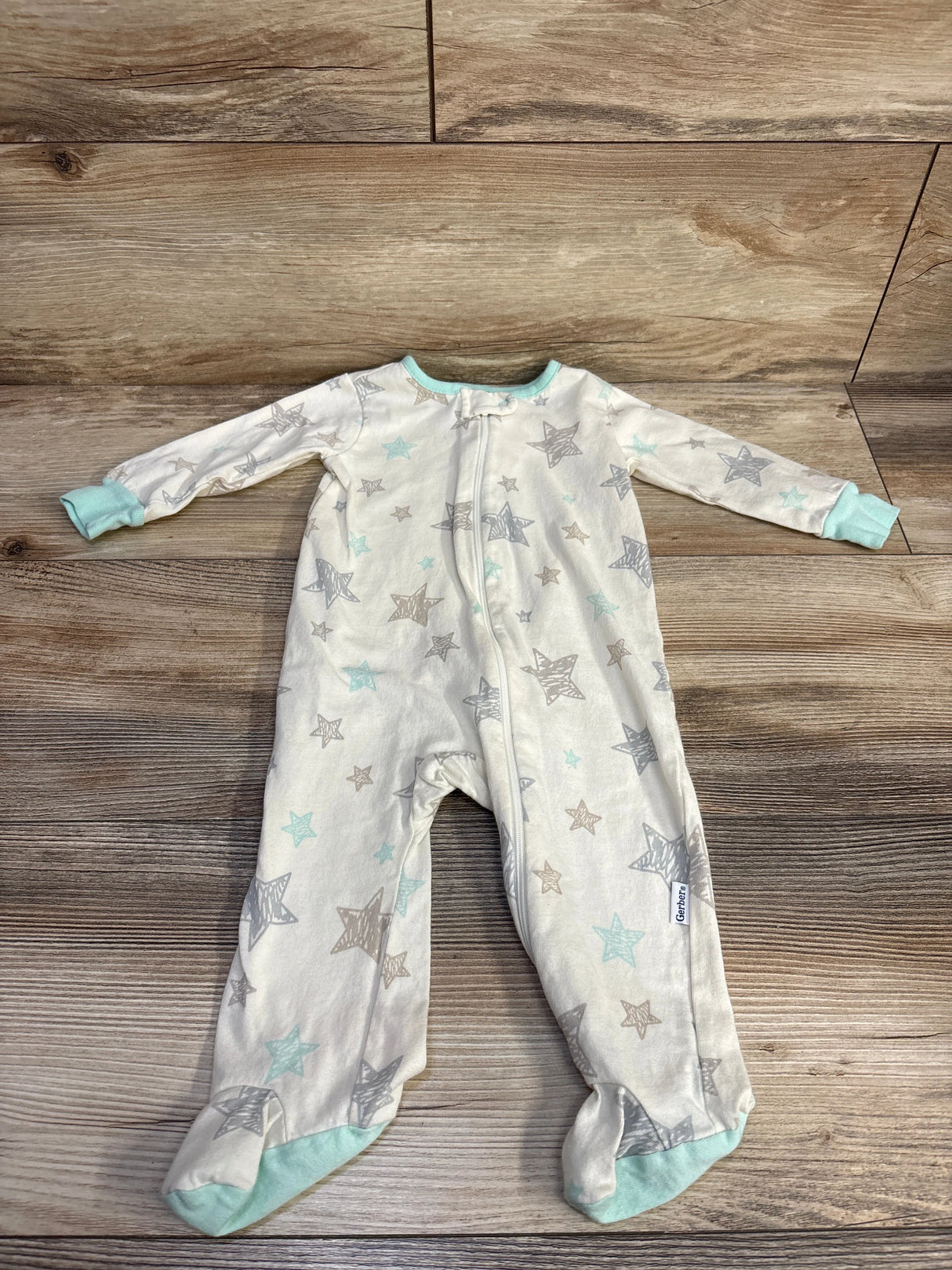 Gerber Star Sleeper Cream sz 3-6m