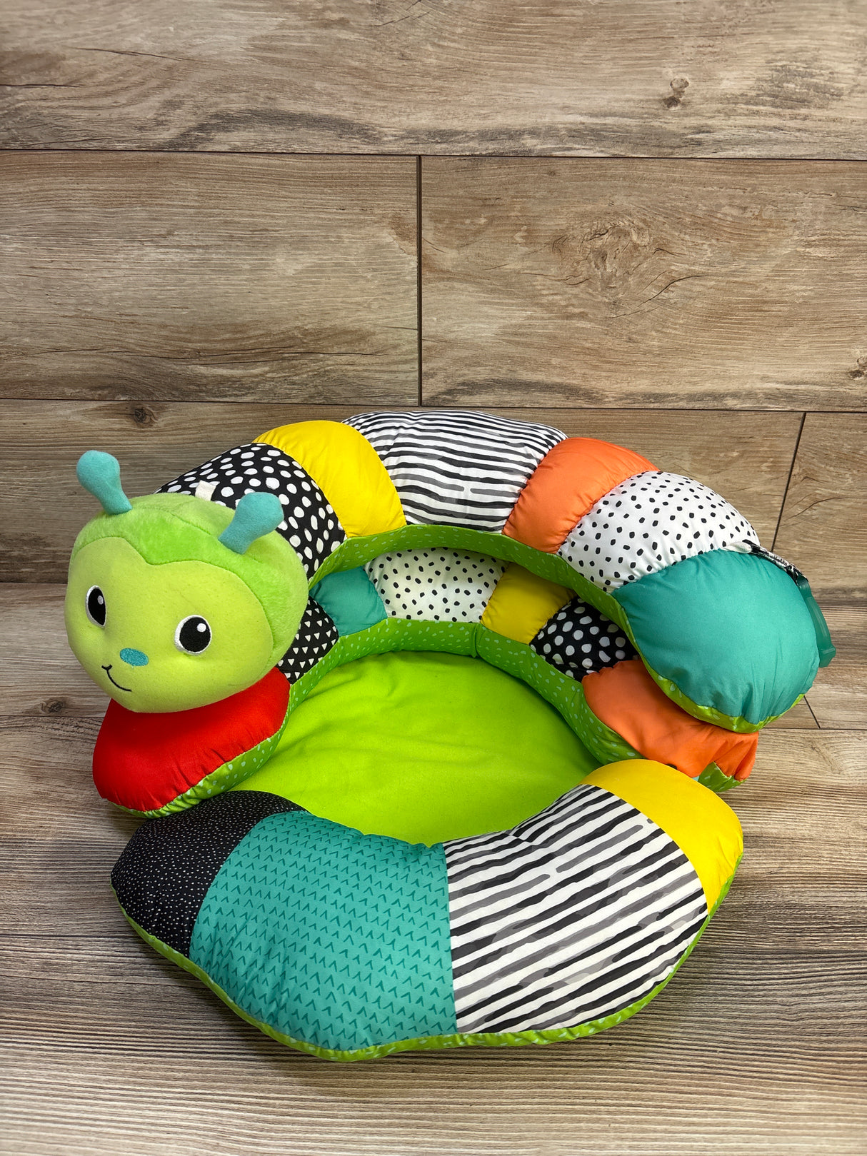 Infantino Prop-A-Pillar Tummy Time & Seated Support, Caterpillar