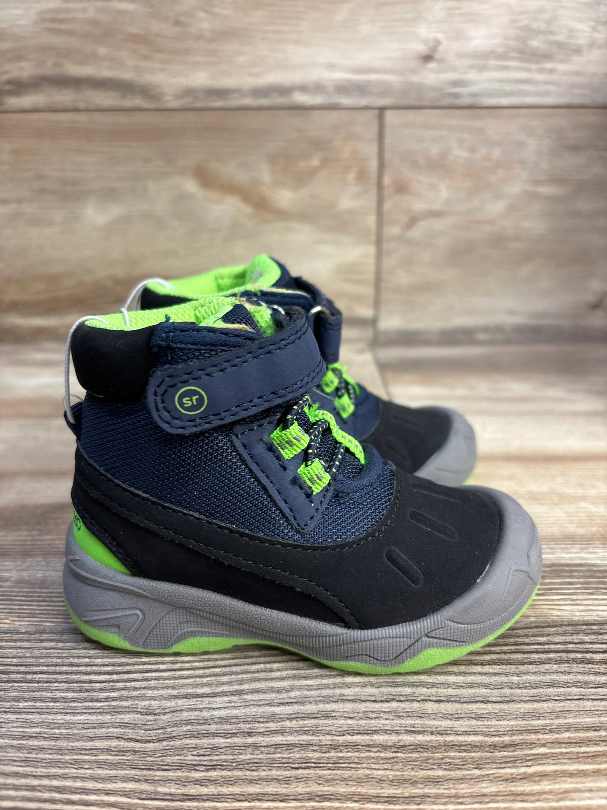 NEW Stride Rite 360 Girl's Nebraska Snow Boot Blue sz 5c