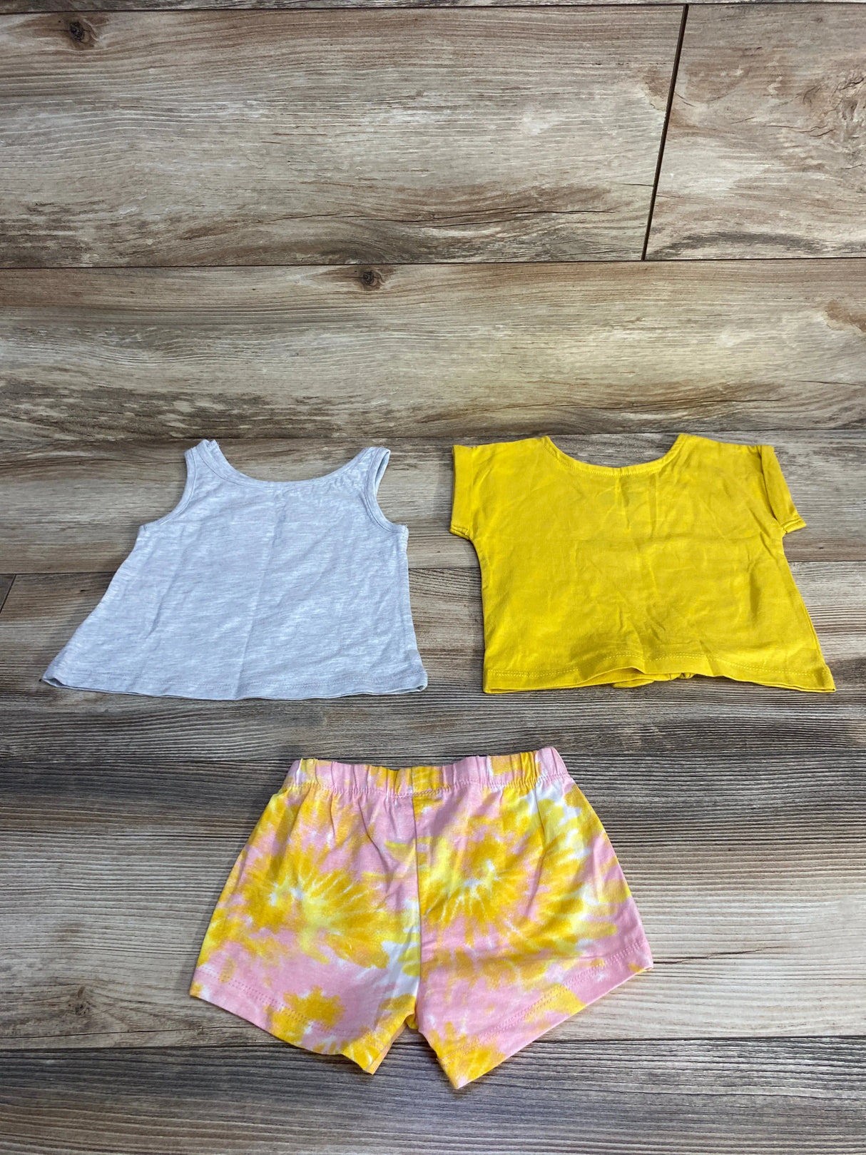 Disney 3pc Minnie Mouse Tops & Short Set Yellow sz 12m - Me n Mommy To Be