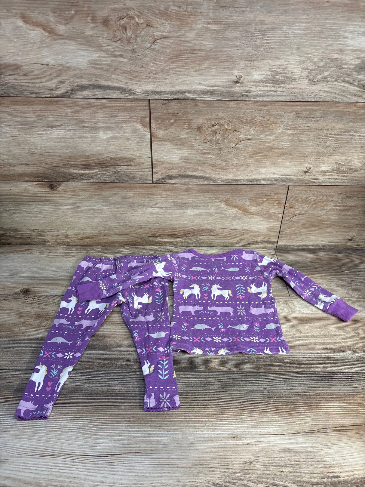 Carter's 2pc Pajama Set Purple sz 18m