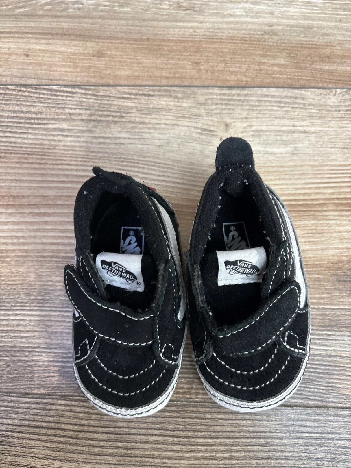 Vans Sk8-Hi Crib Sneakers Black sz 3c