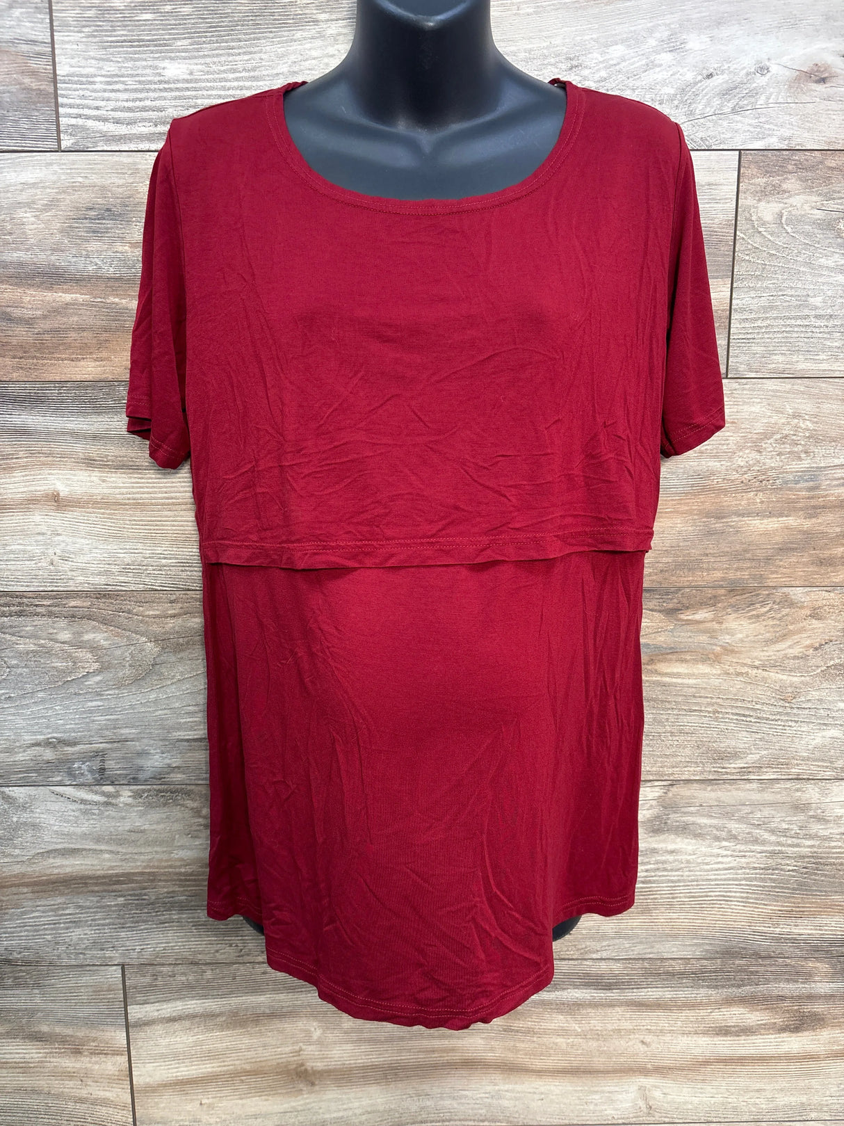 Bearsland Maternity Nursing Top Red sz XL