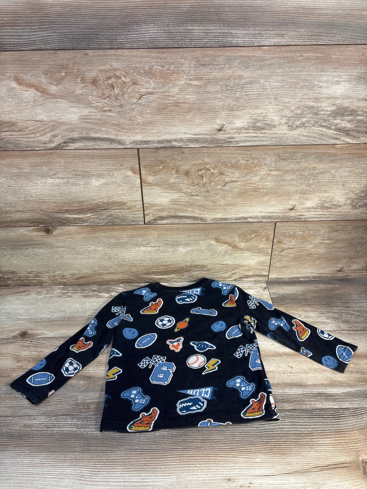 Jumping Beans Sports Shirt Black sz 3T