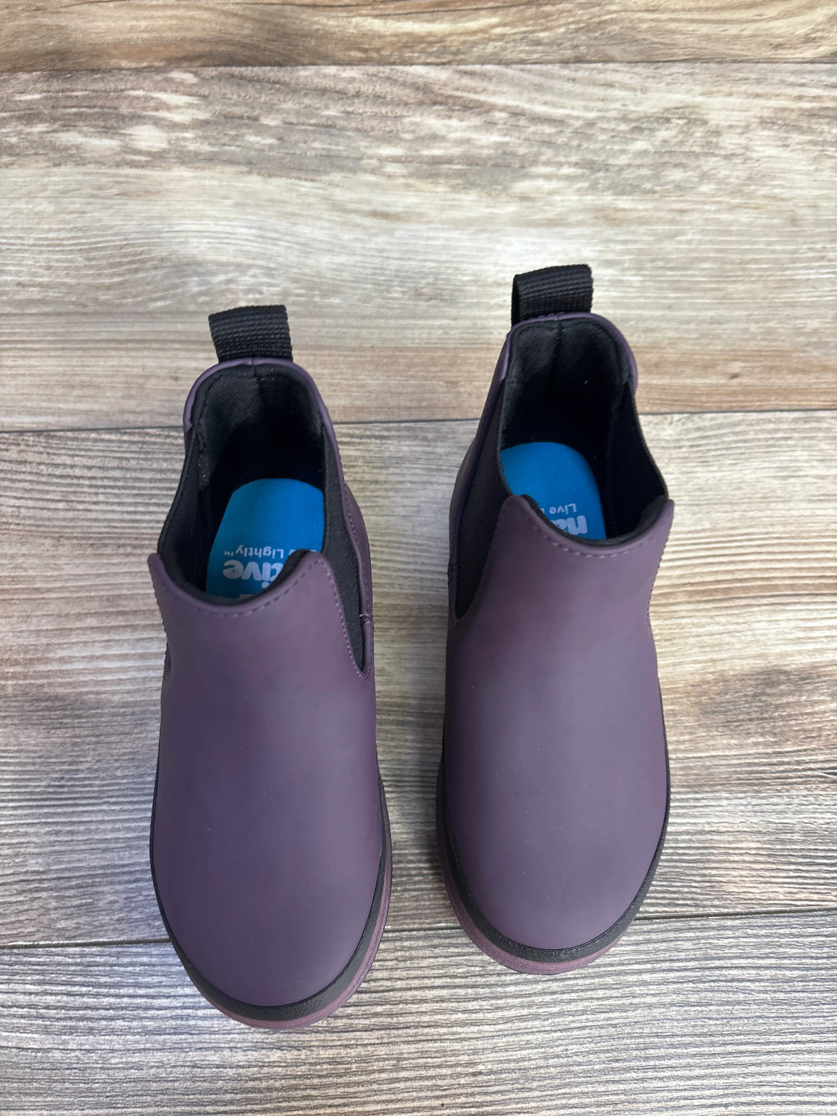 NWOT Native Kensington Chelsea Boots Purple sz 9c