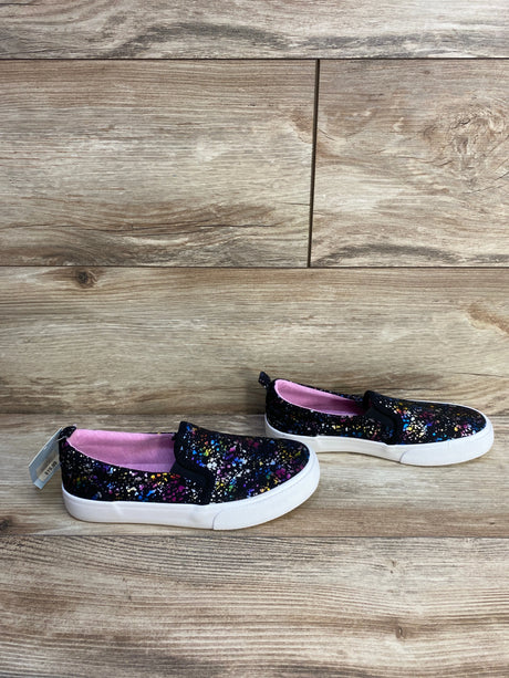 NEW Cat & Jack Sariah Slip-On Sneakers Black sz 3Y - Me n Mommy To Be