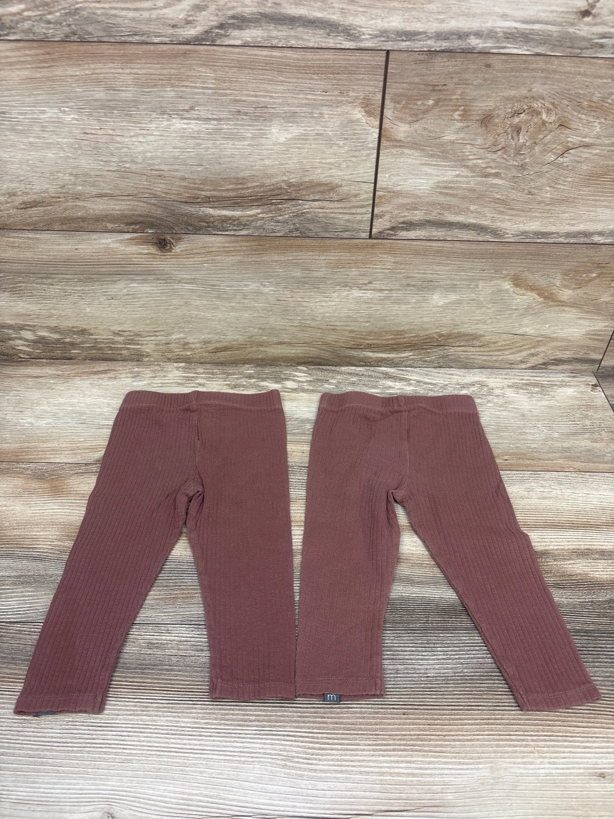 Modern Moments 2pk Ribbed Pants Brown sz 12m