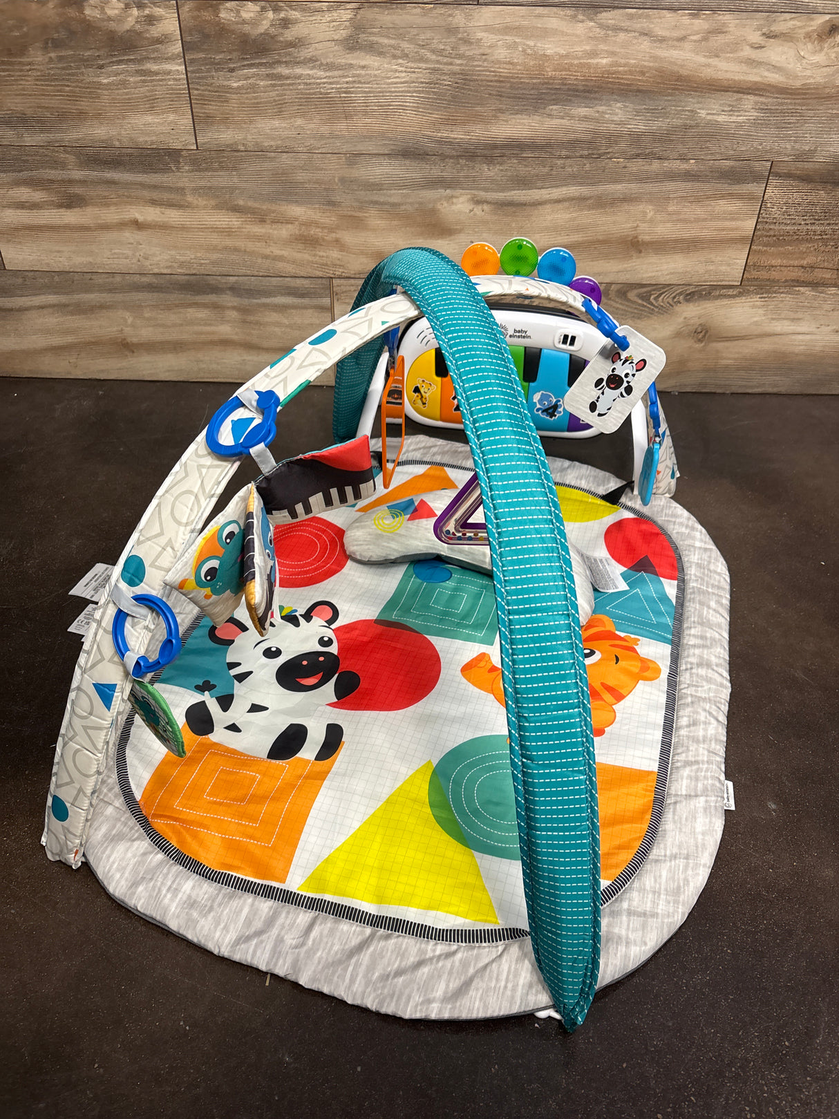 Baby Einstein 4-in-1 Kickin' Tunes Music and Language Discovery Play Gym