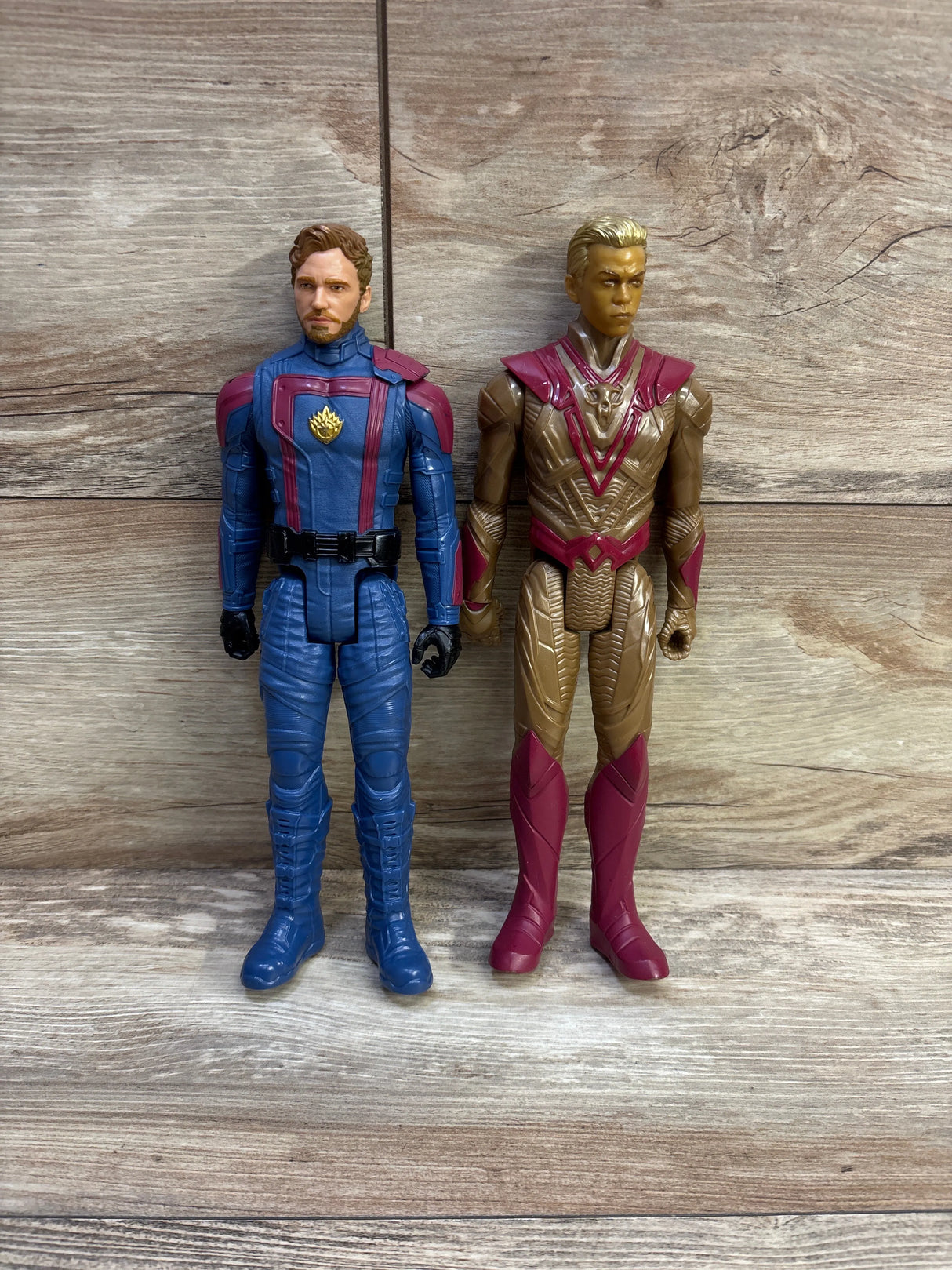 Marvel Guardians of The Galaxy Vol.3 2pk 12'' Action Figures Star Lord & Adam Warlock