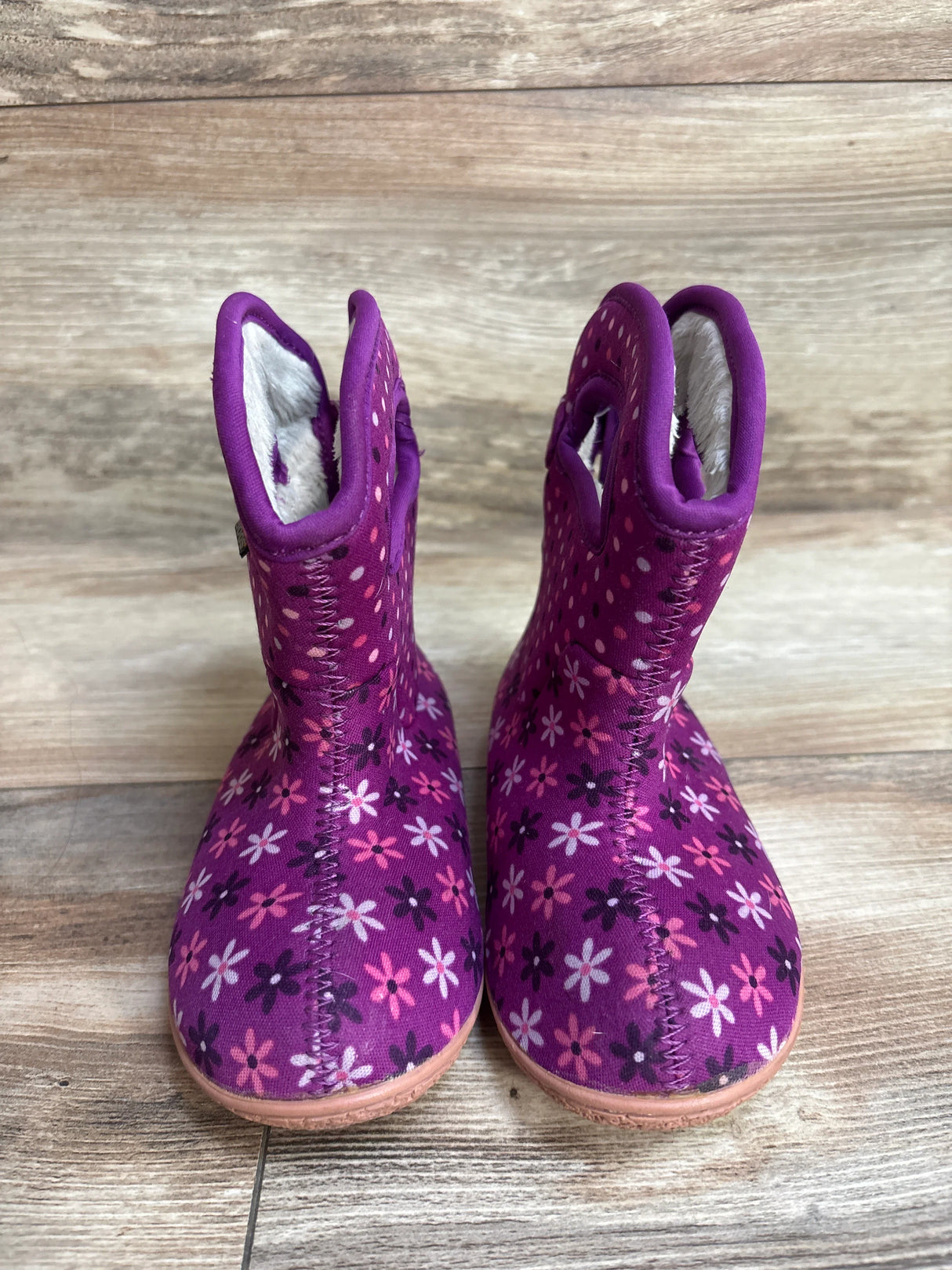 BOGS II Rainboots Purple sz 8c