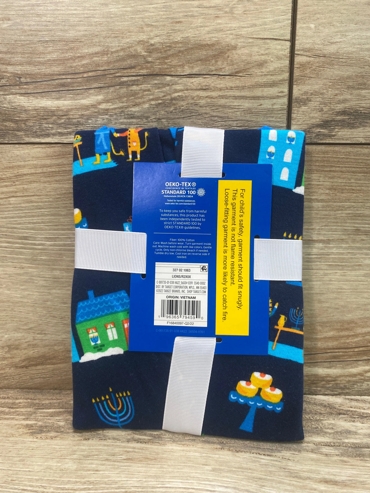 NEW Wondershop 2pc Hanukkah Pajama Lions Navy Set sz 18m - Me n Mommy To Be