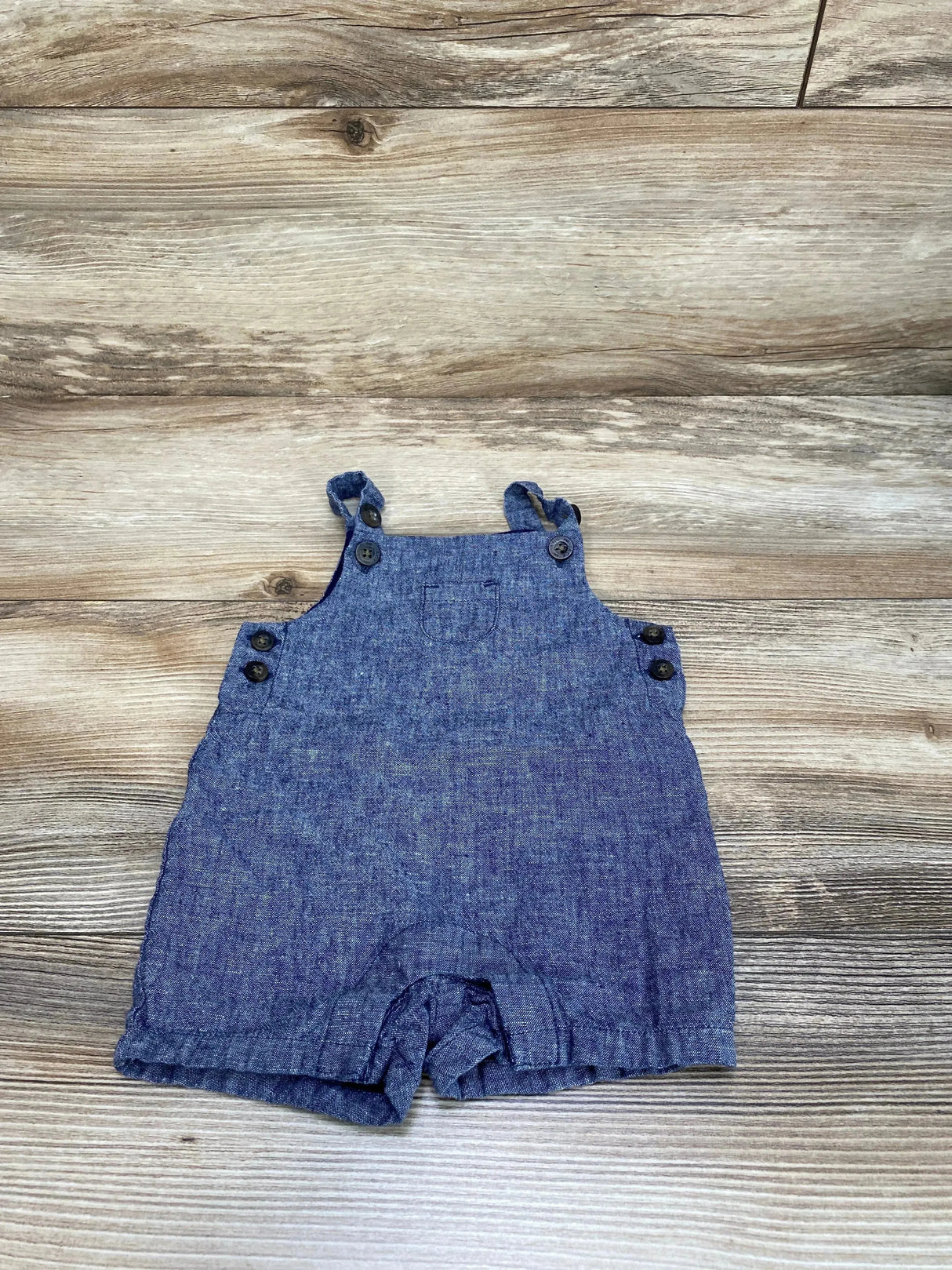 Janie & Jack Chambray Shortall sz 0-3m - Me n Mommy To Be