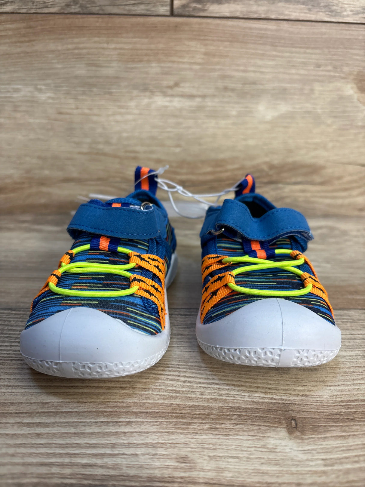 NEW Robeez Gradient Mesh Water Shoes - Space Dye Sharks sz 6c