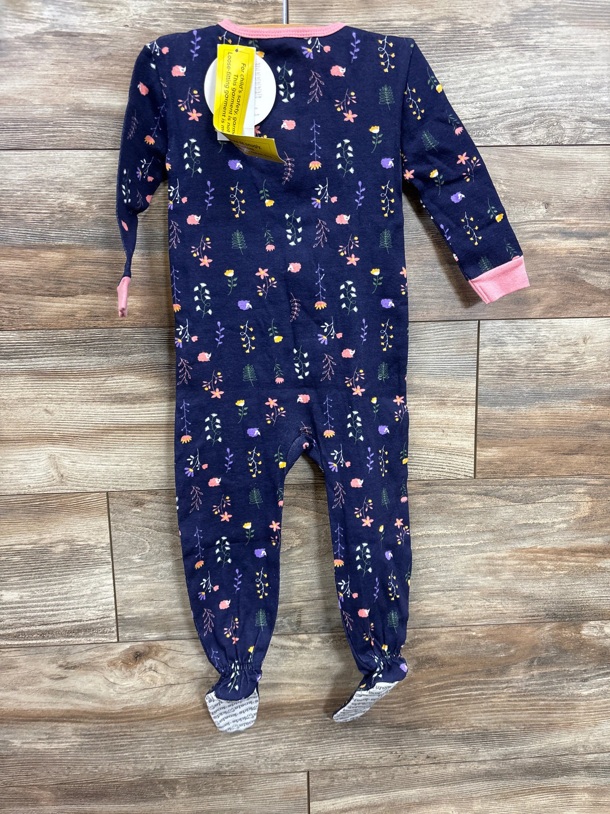 NEW Koala Baby Floral Sleeper Navy sz 24m