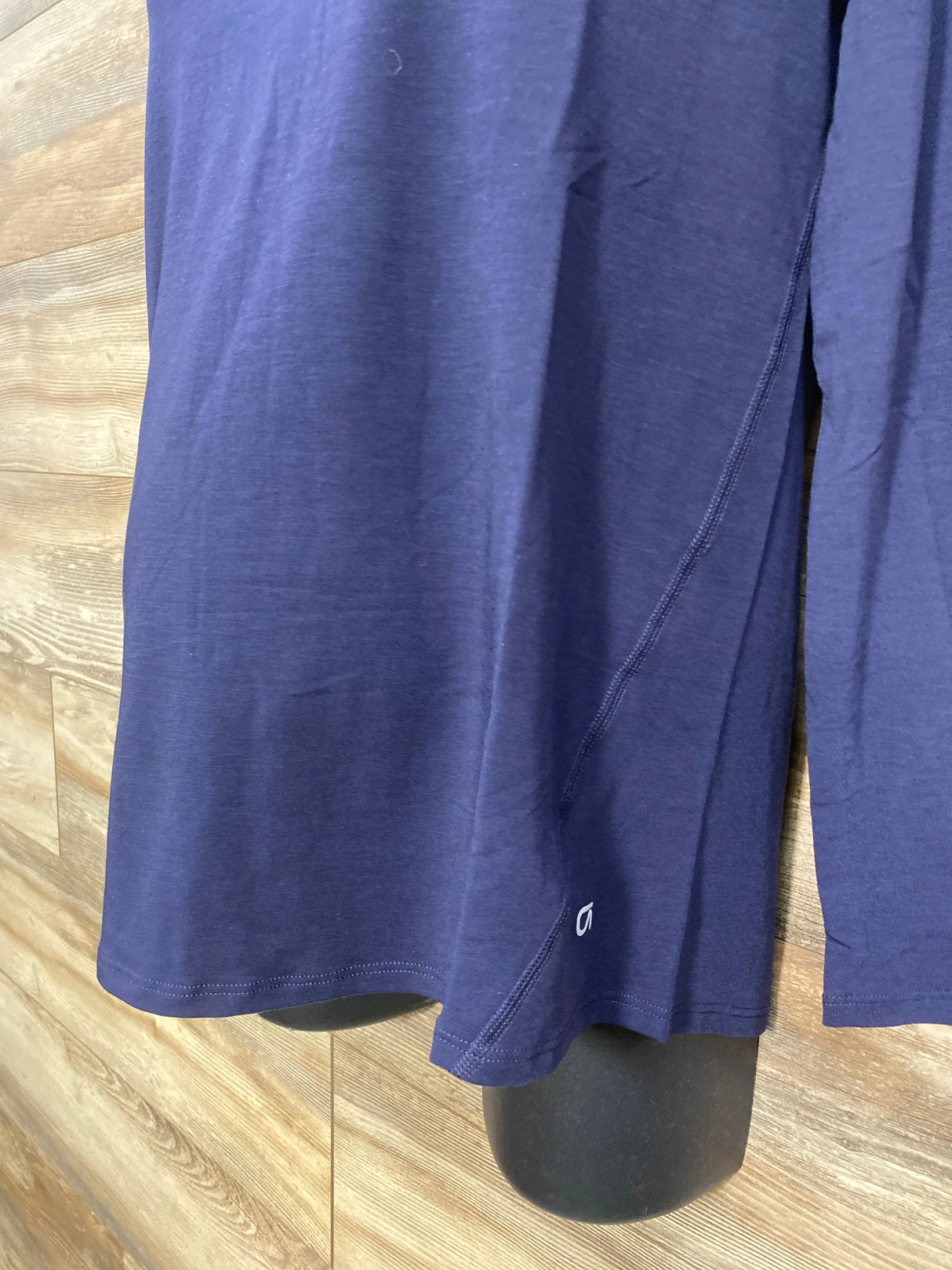 NWOT Gap Maternity Breathe Long Sleeve Shirt Navy sz Small - Me n Mommy To Be