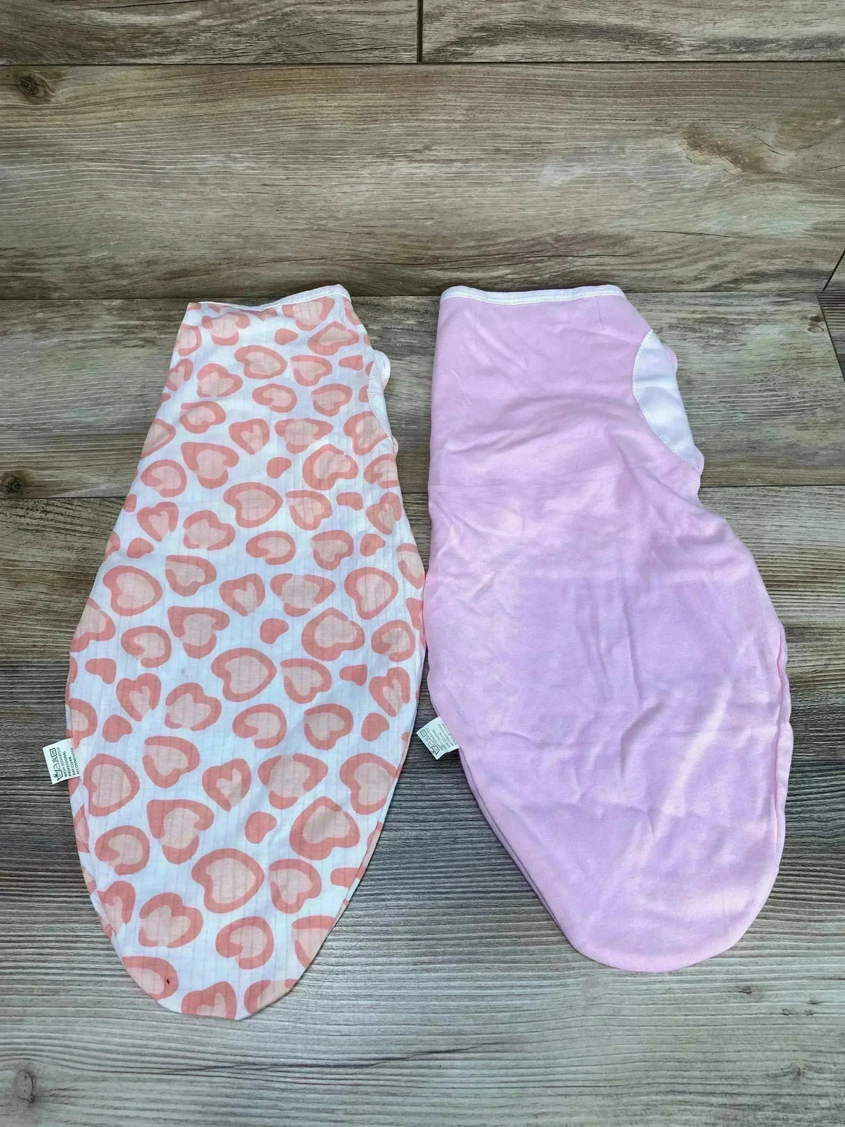2pk Swaddle Wraps Pink sz 0-3m - Me n Mommy To Be