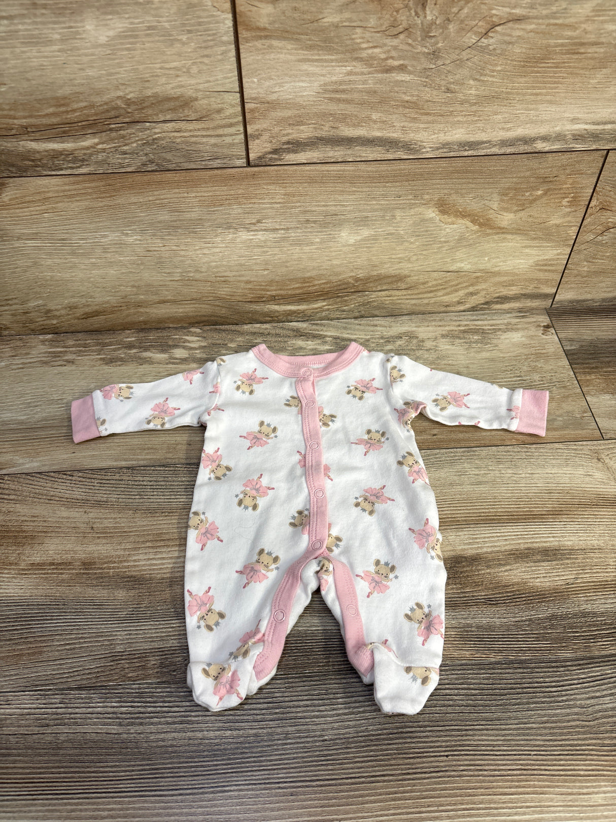 Rock a Bye Baby Boutique Snap Sleeper White sz Newborn