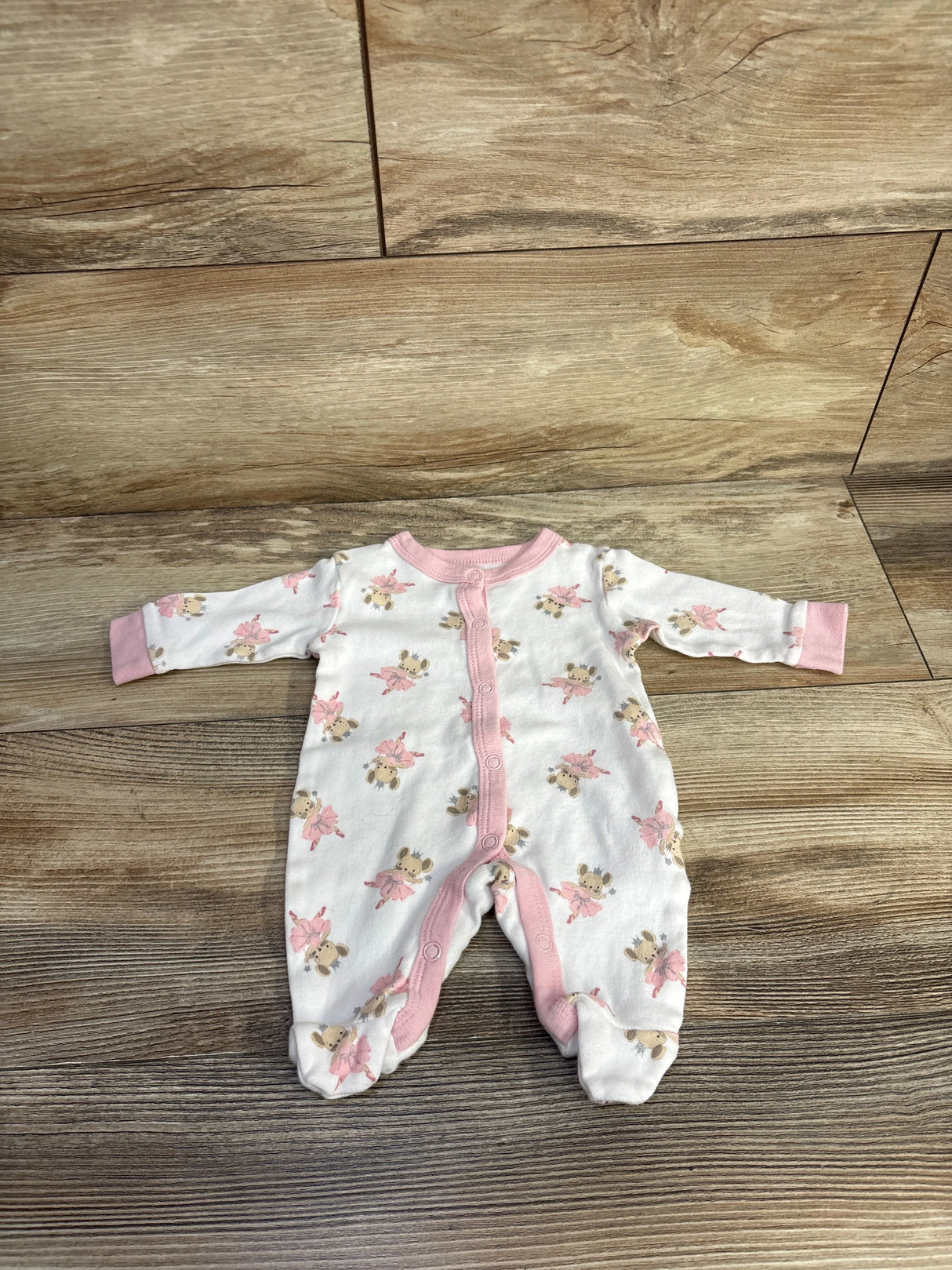 Rock a Bye Baby Boutique Snap Sleeper White sz Newborn