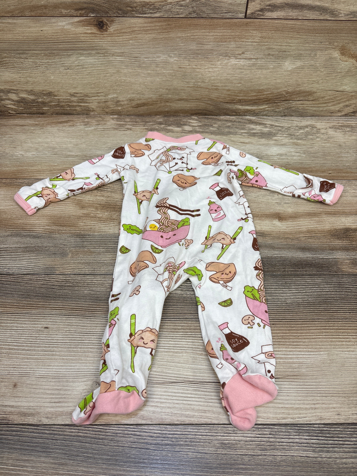Honest Baby Ramen Sleeper White sz 0-3m