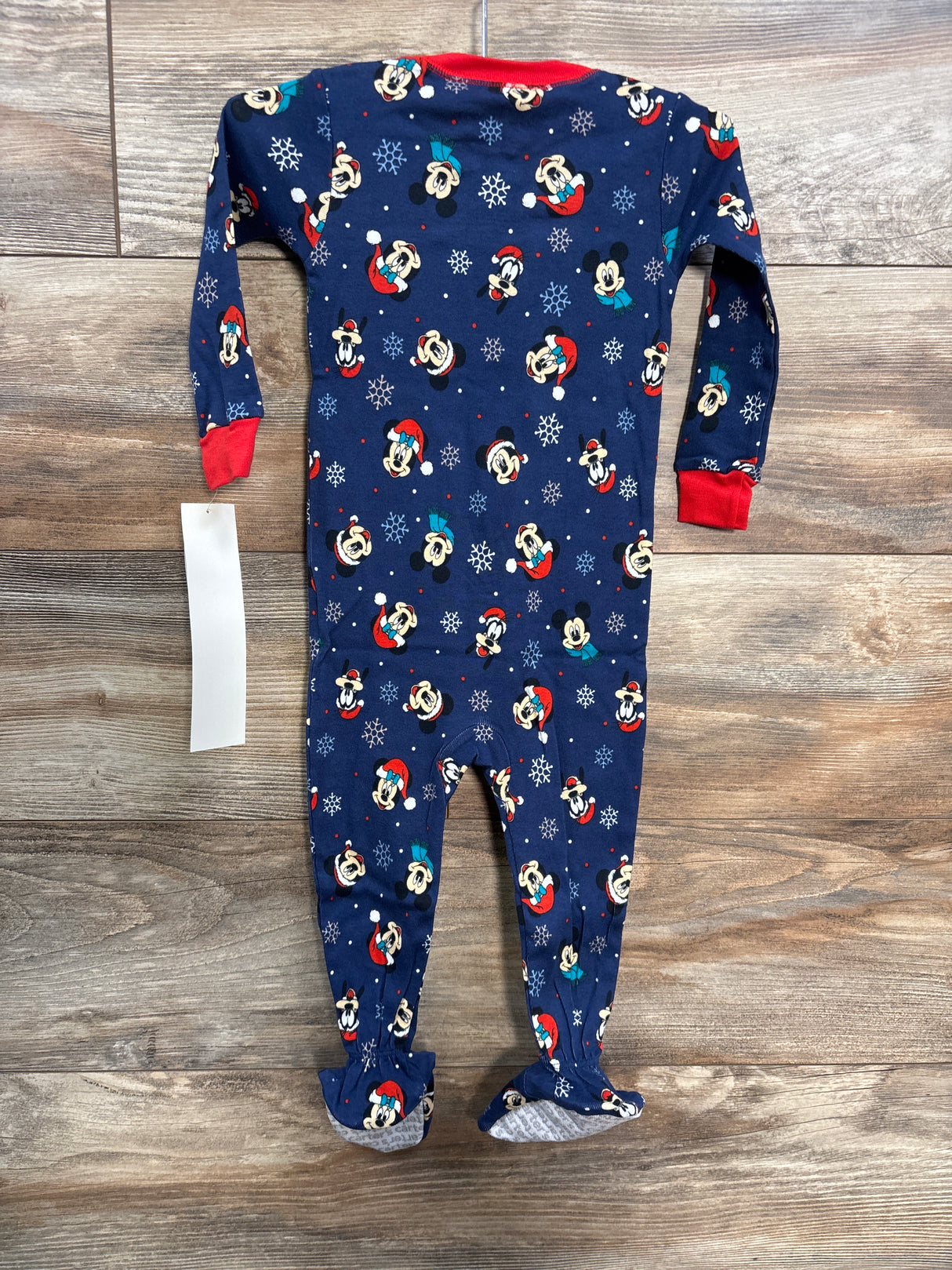 NEW Carter's x Disney Christmas Mickey Mouse Sleeper Navy sz 18m