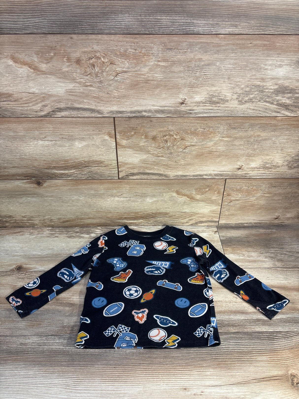Jumping Beans Sports Shirt Black sz 3T