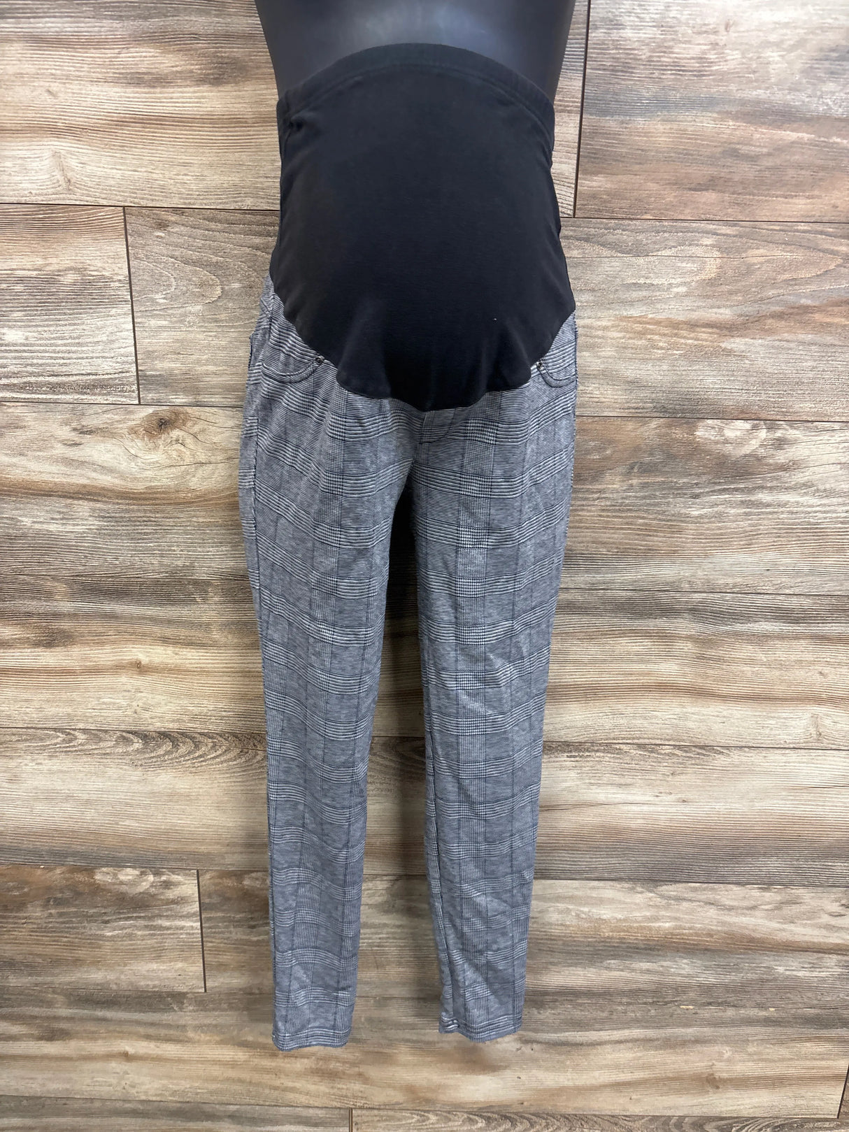 Time & Tru Maternity Full Panel Pants Grey sz Small