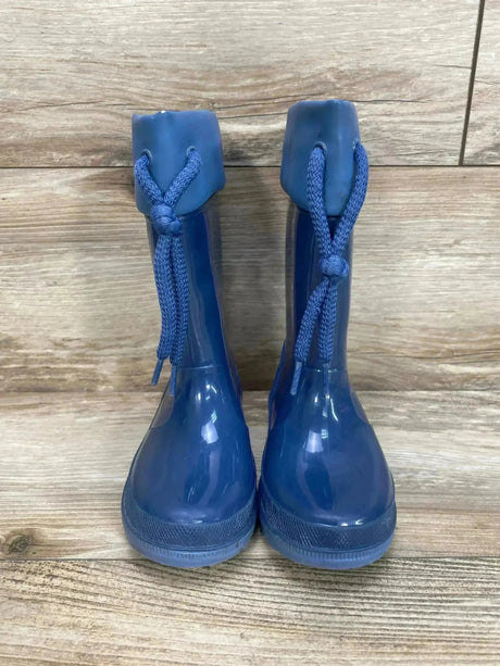Mayoral Logo Rain Boots in Blue Sz 11c - Me n Mommy To Be