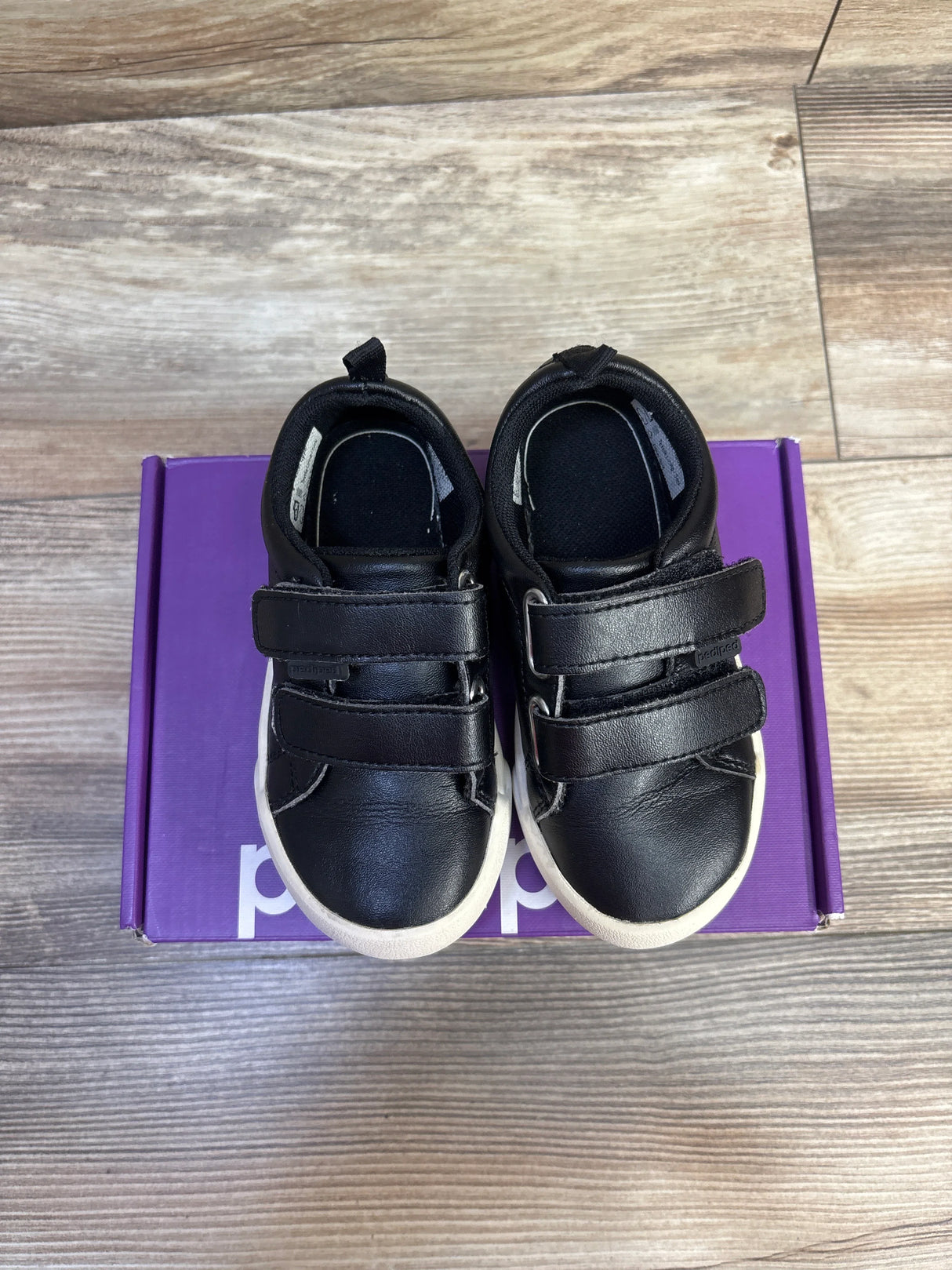NEW Pediped Avery Flex Sneakers Black sz 8.5c