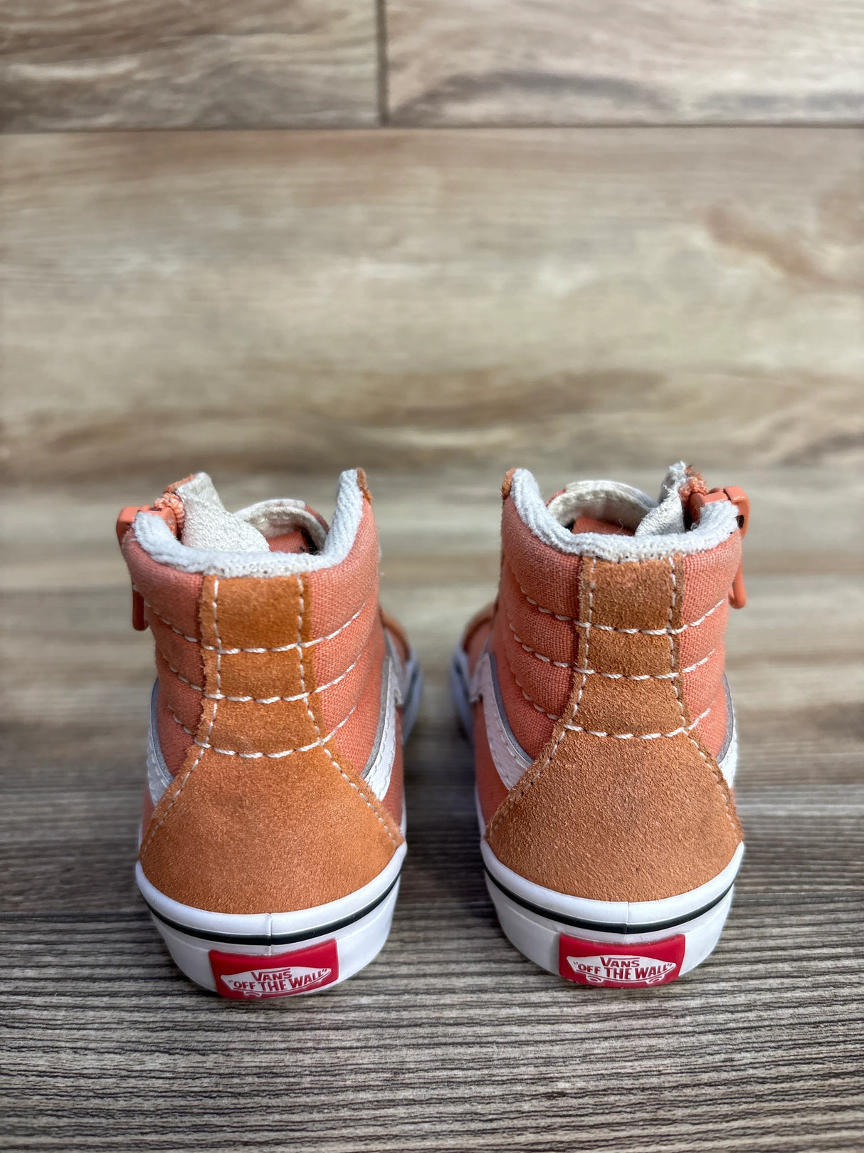 Vans Sk8-Hi Zip Sneakers, Peach sz 5c