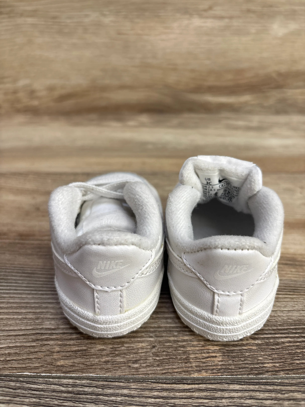 Nike Force 1 Crib White sz 3c